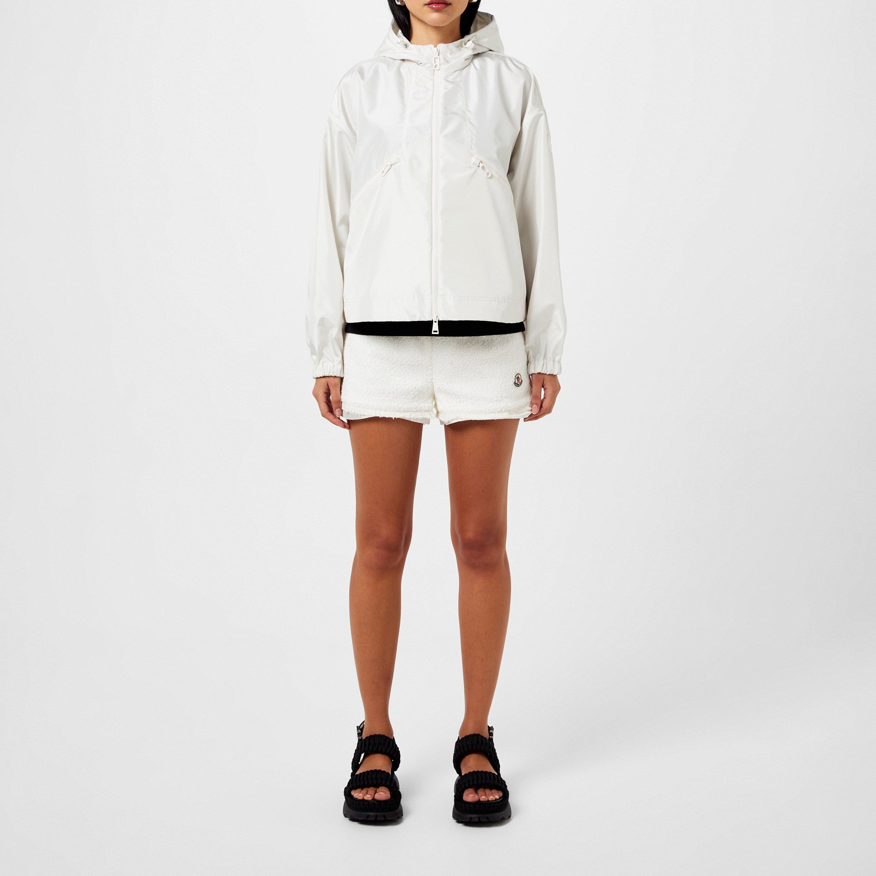 White 034 - Moncler - Women's Marmace Hooded Long Sleeve Rain Anorak - 4