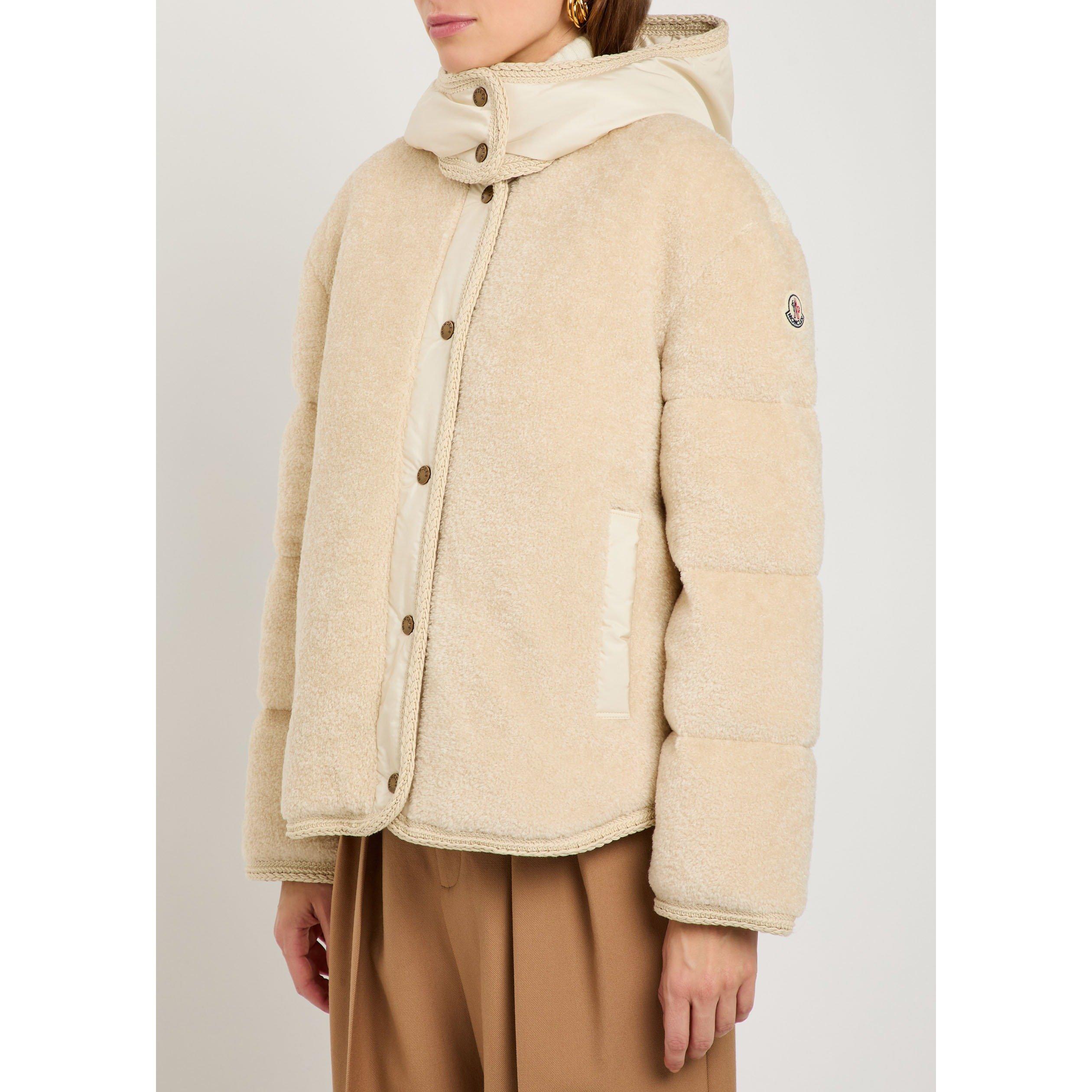 CREAM - Moncler - Women's Ciboulette Short Relaxed-Fit Parka - 2