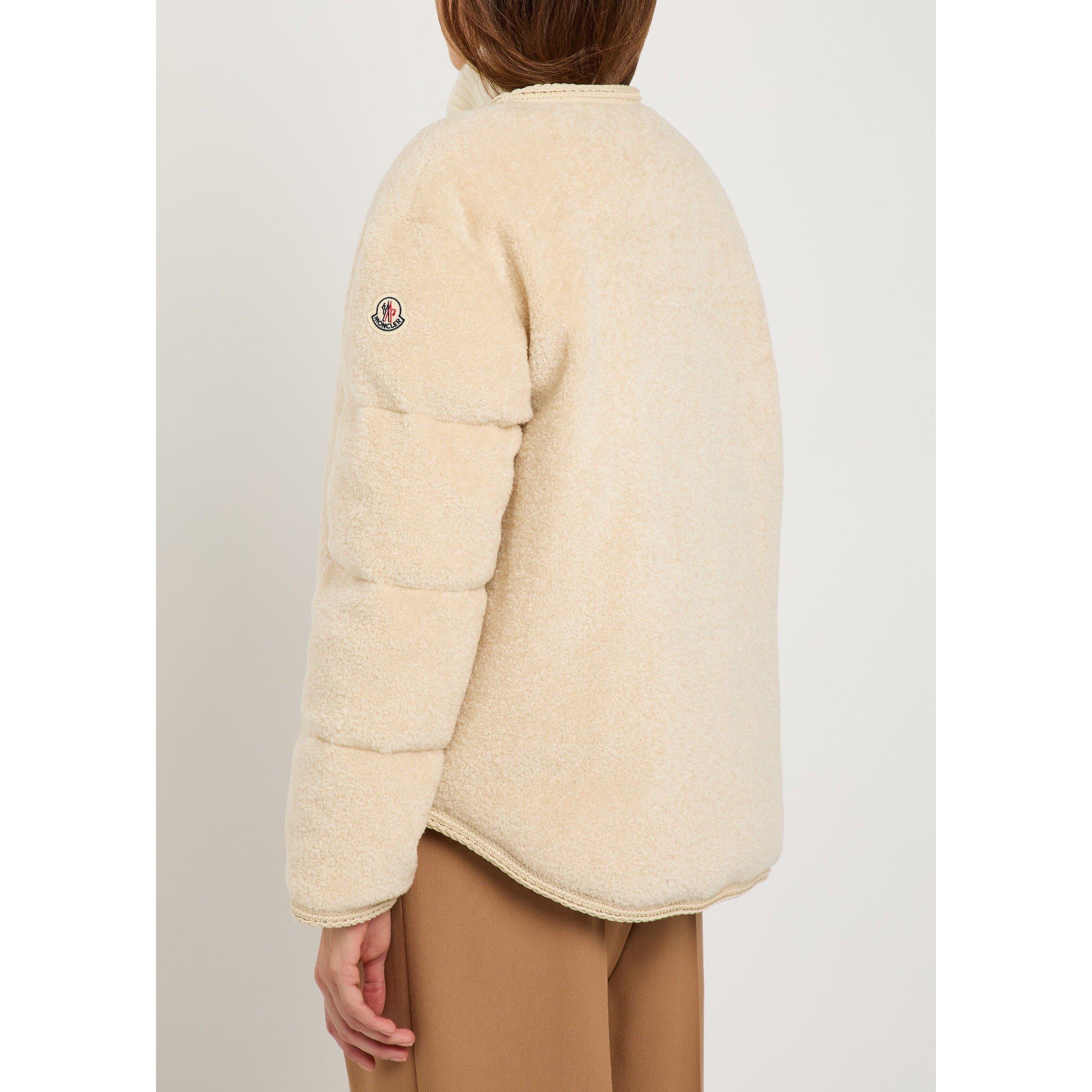 CREAM - Moncler - Women's Ciboulette Short Relaxed-Fit Parka - 5