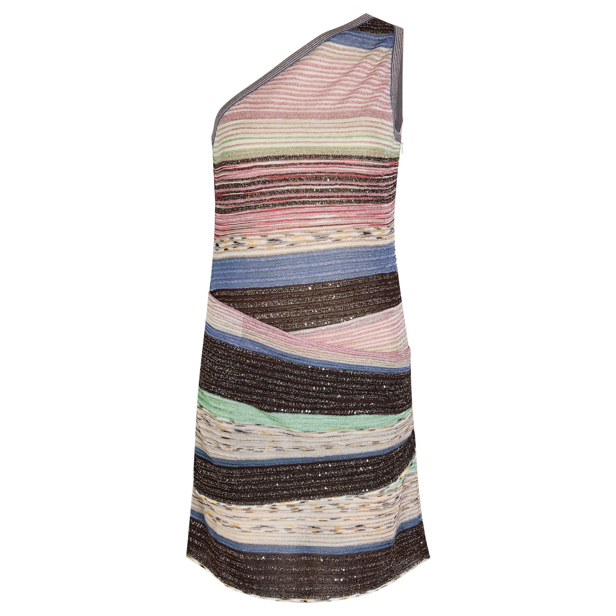 MULTI MULTI - Missoni - SLEEVELESS SHORT DRESS - 1