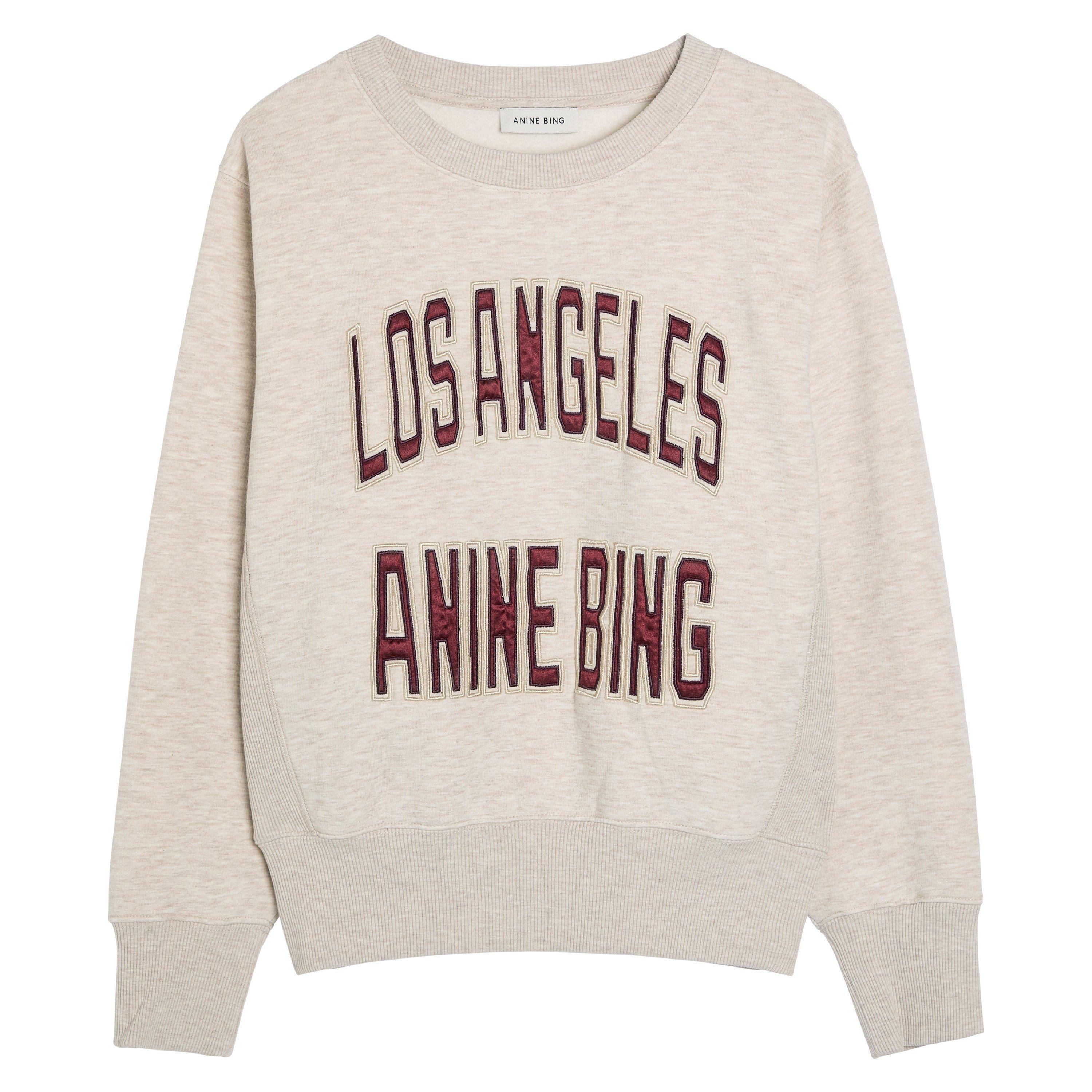 BEIGE - Anine Bing - SW HARRY SHRUNKEN SWEATSHIRT