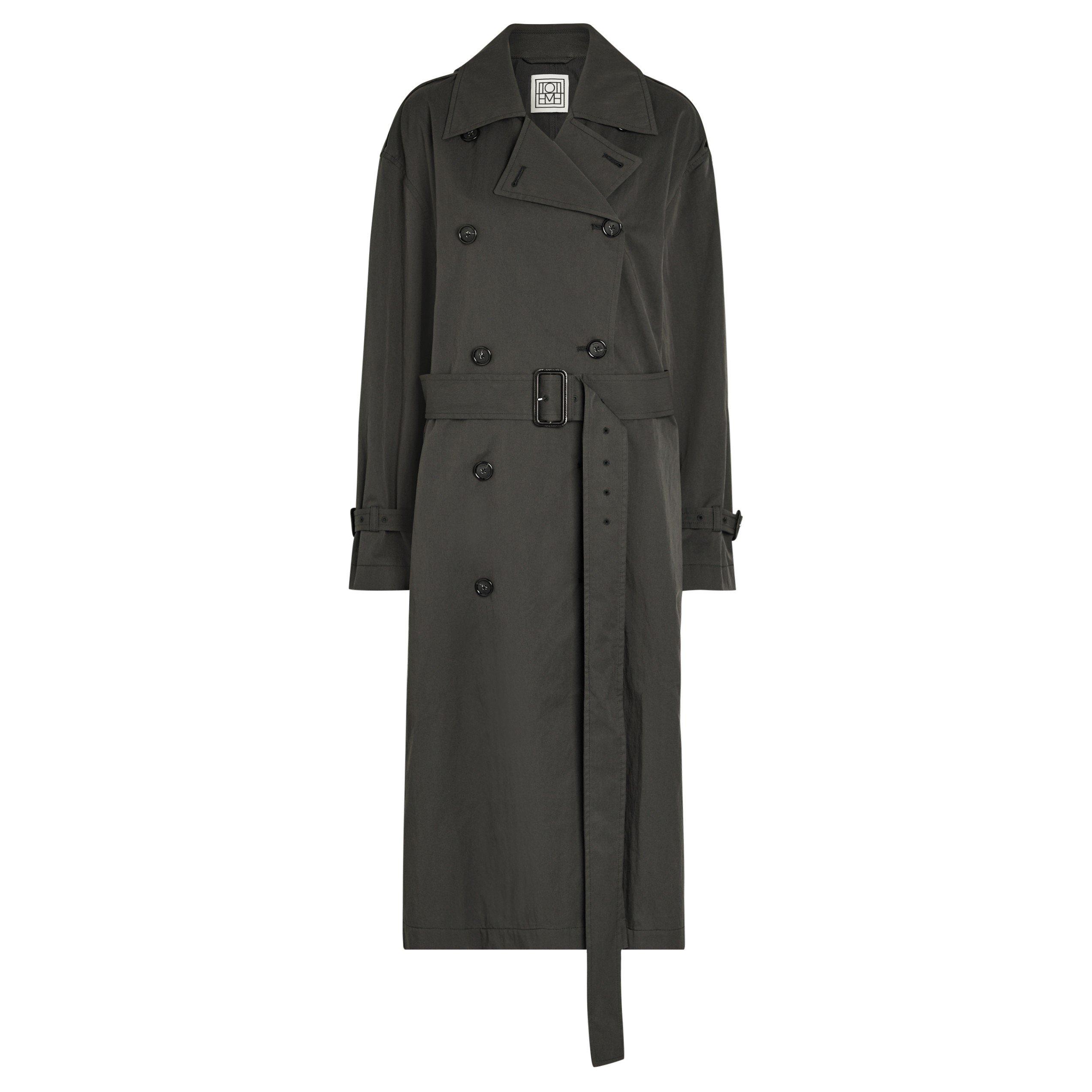 BLACK - Toteme - Crisp summer trench - 1