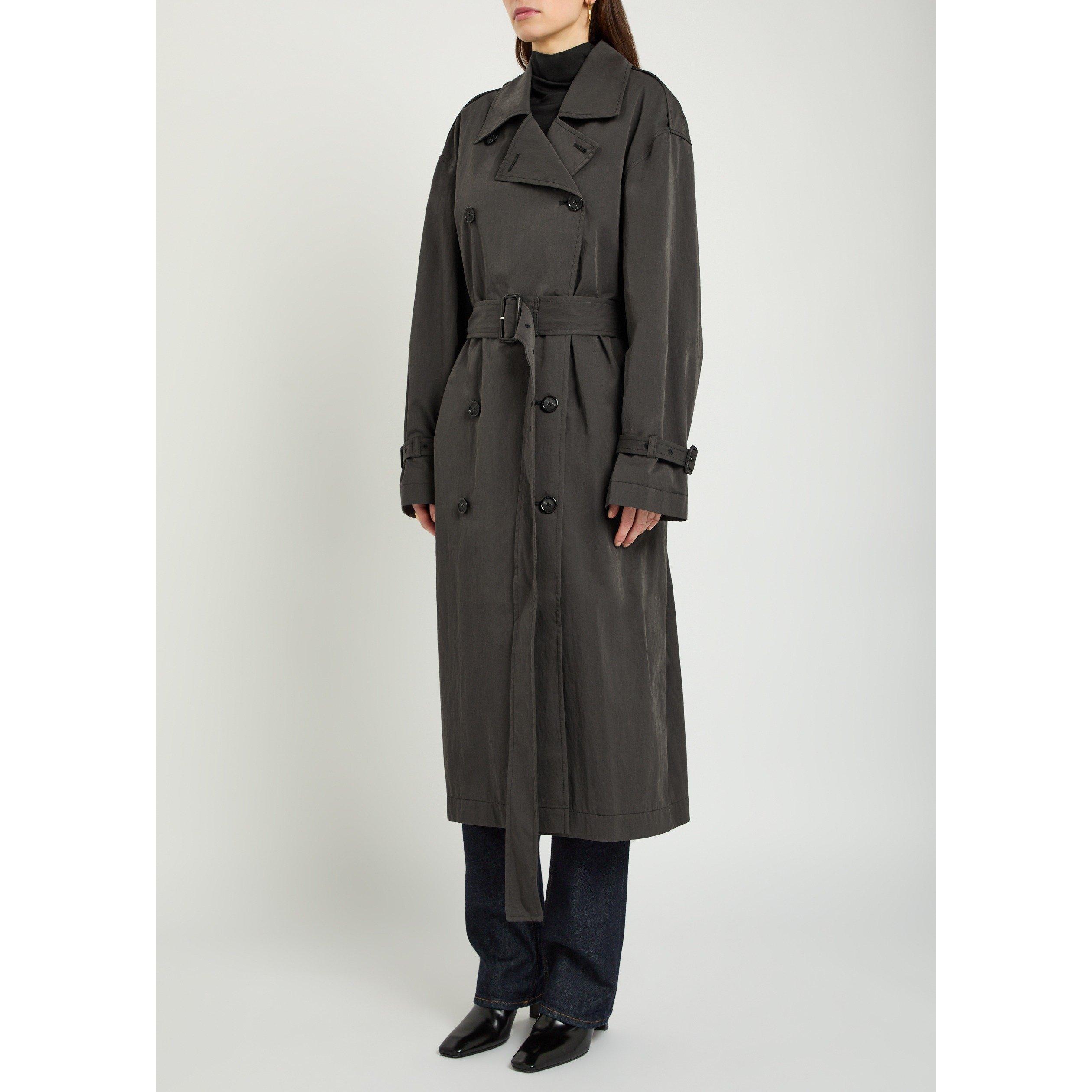 BLACK - Toteme - Crisp summer trench - 2