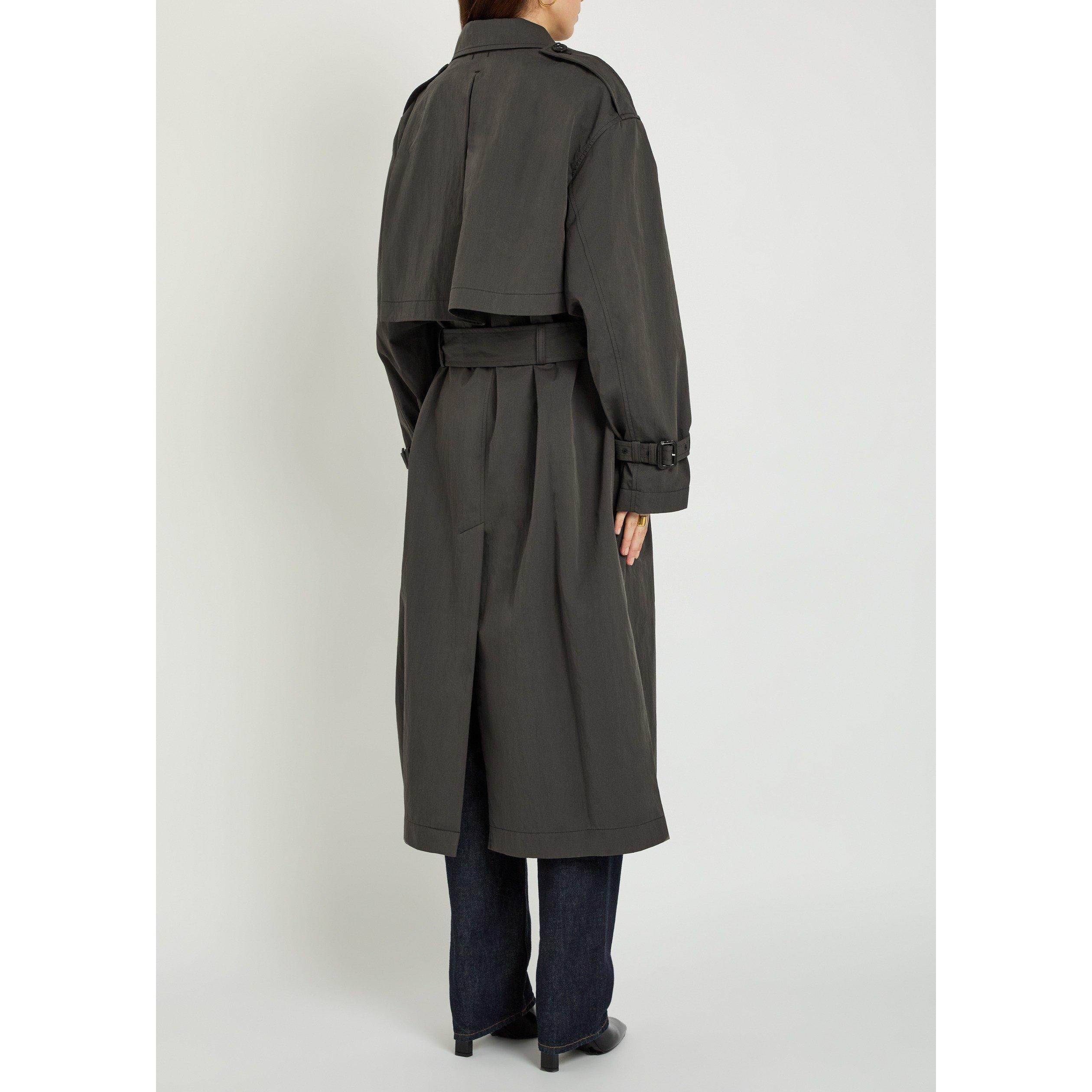 BLACK - Toteme - Crisp summer trench - 3