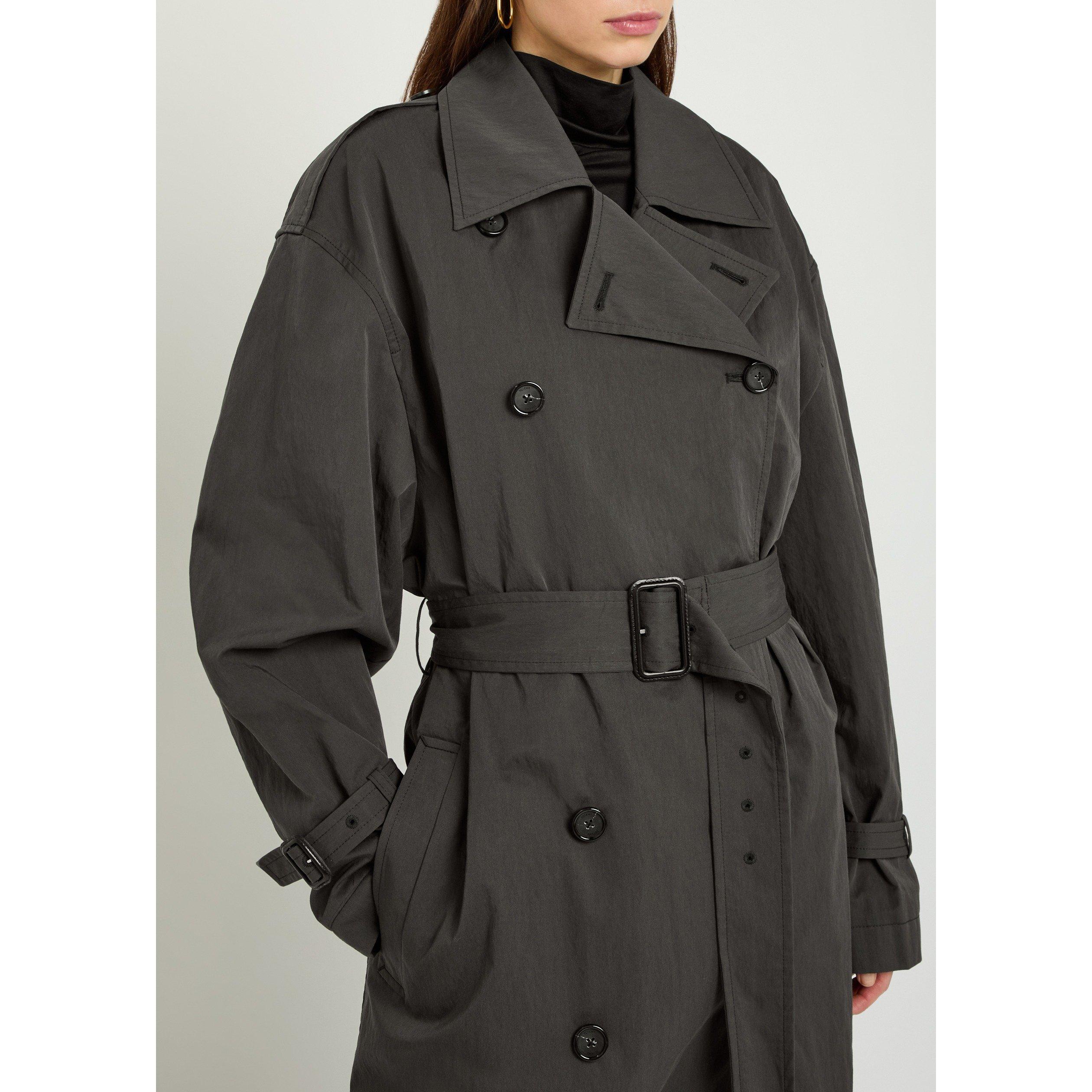 BLACK - Toteme - Crisp summer trench - 4