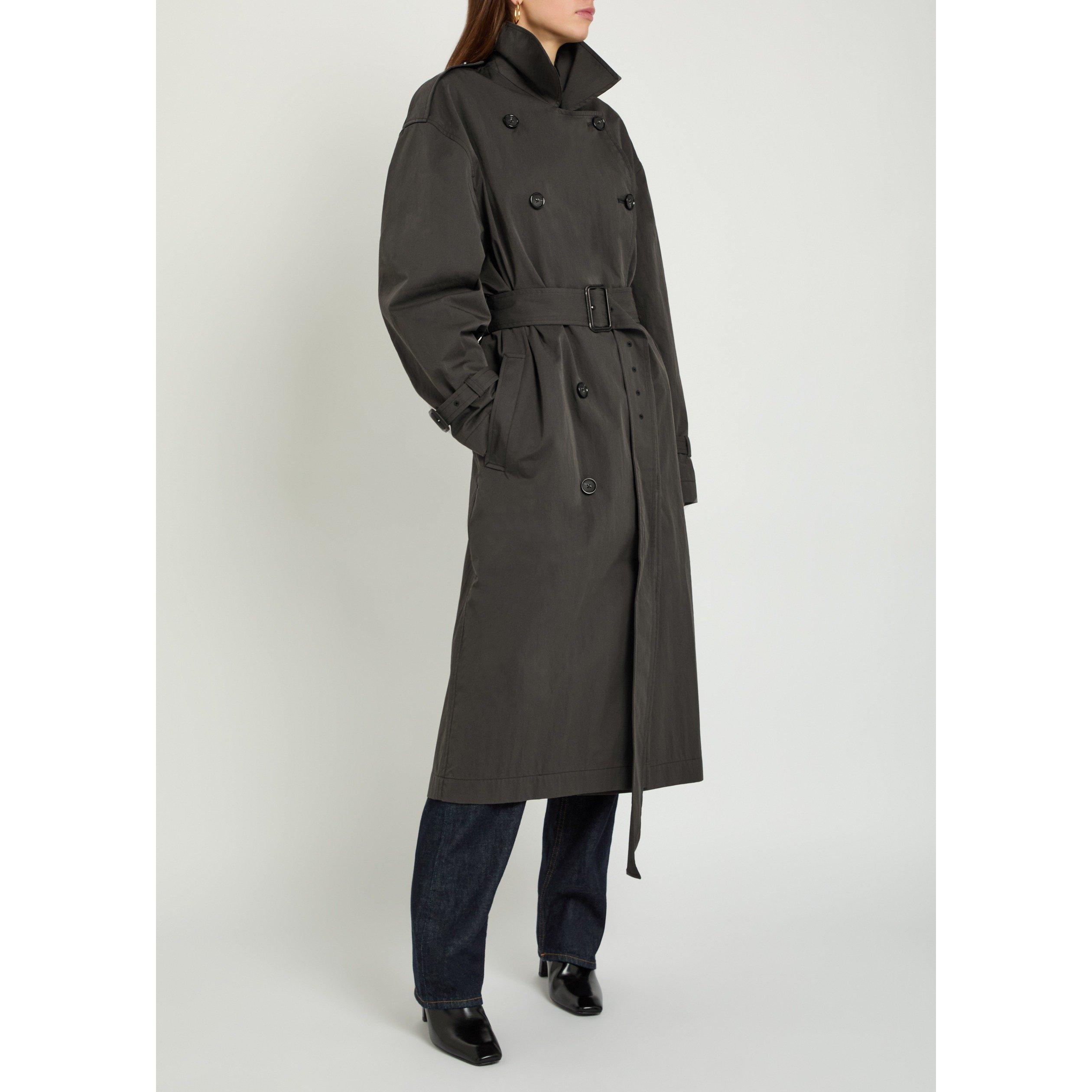 BLACK - Toteme - Crisp summer trench - 5
