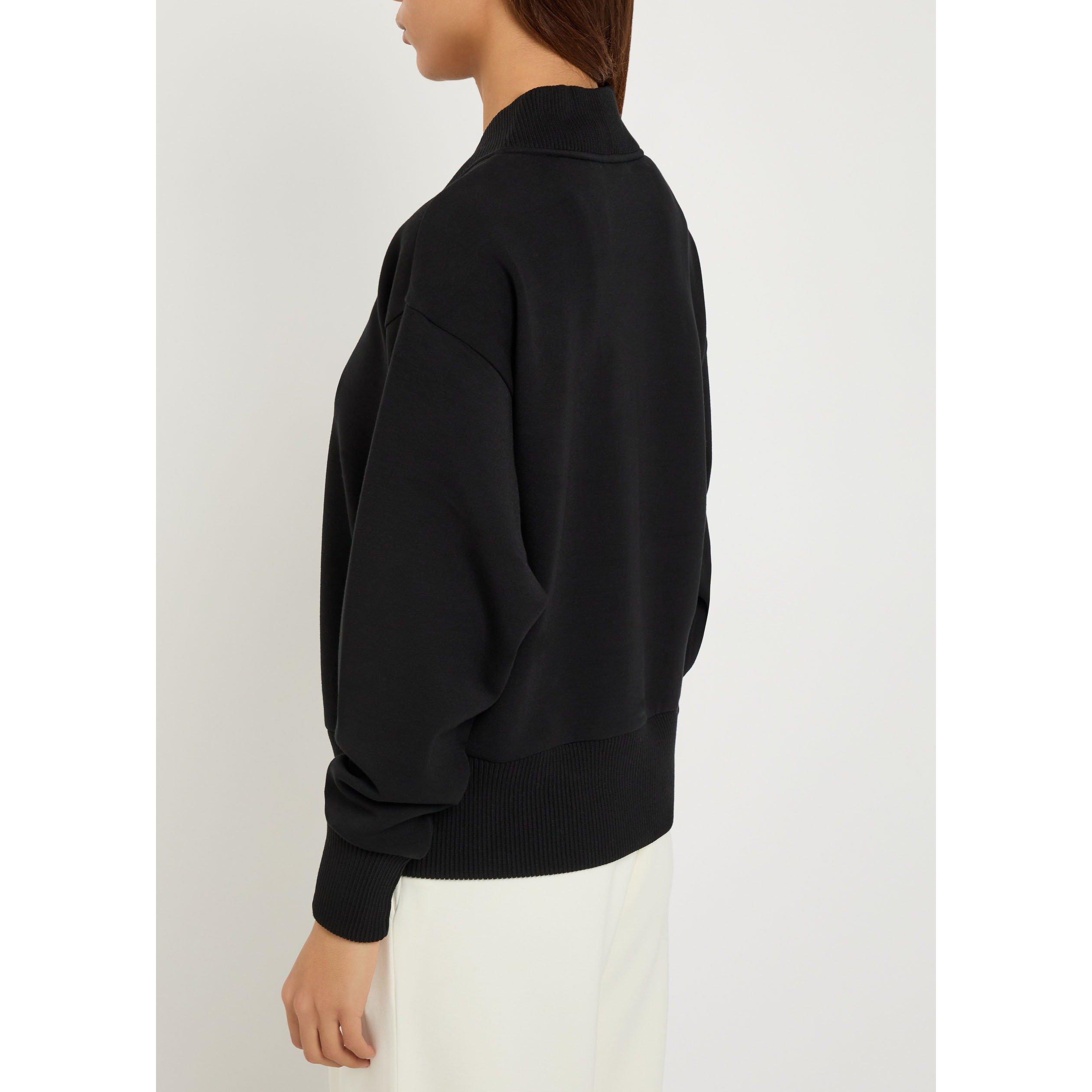 BLACK - Varley - Women's Sally Half-Zip Viscose Sweatshirt - 3