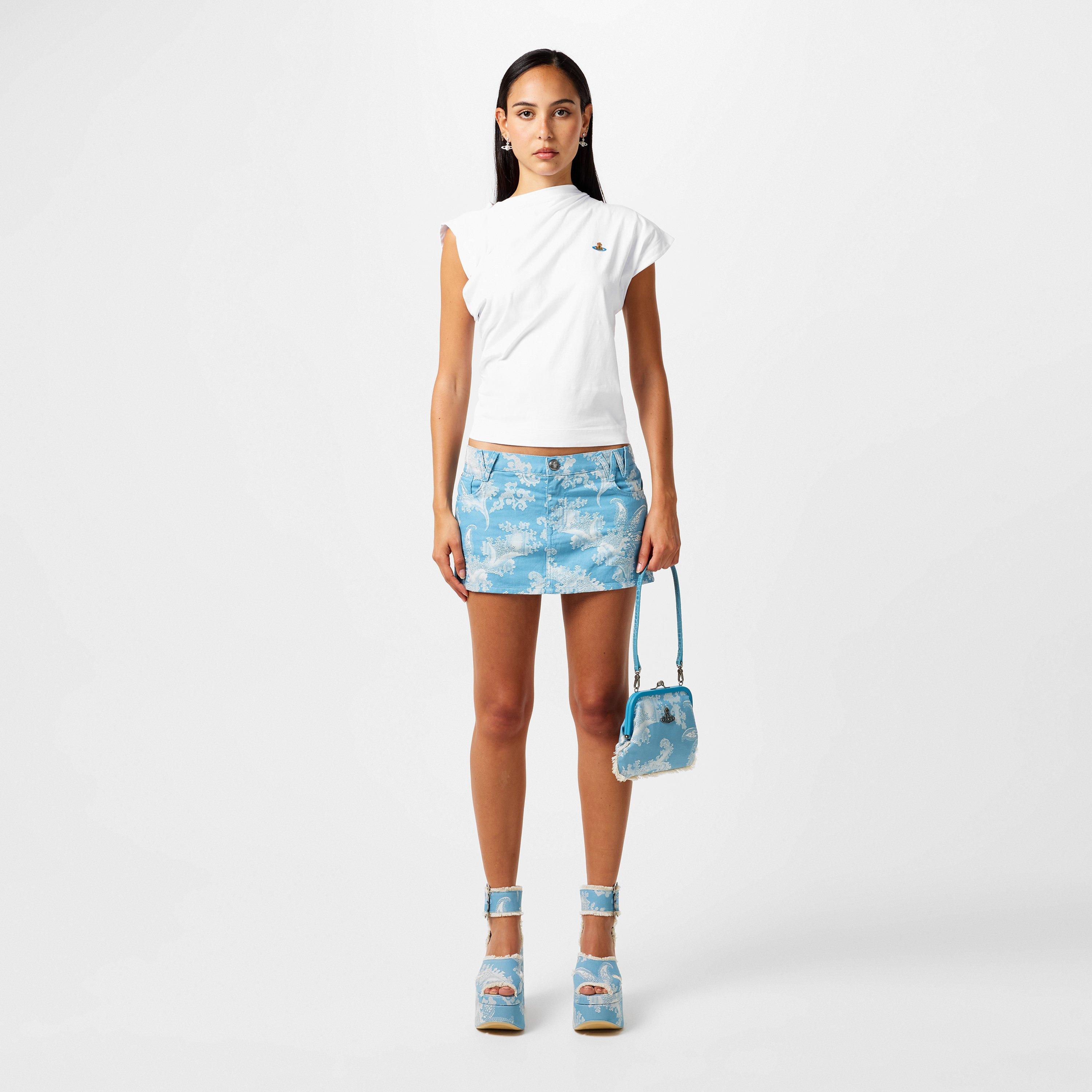 White - Vivienne Westwood - Women's Logo Cotton Hebo Top T-Shirt - 6