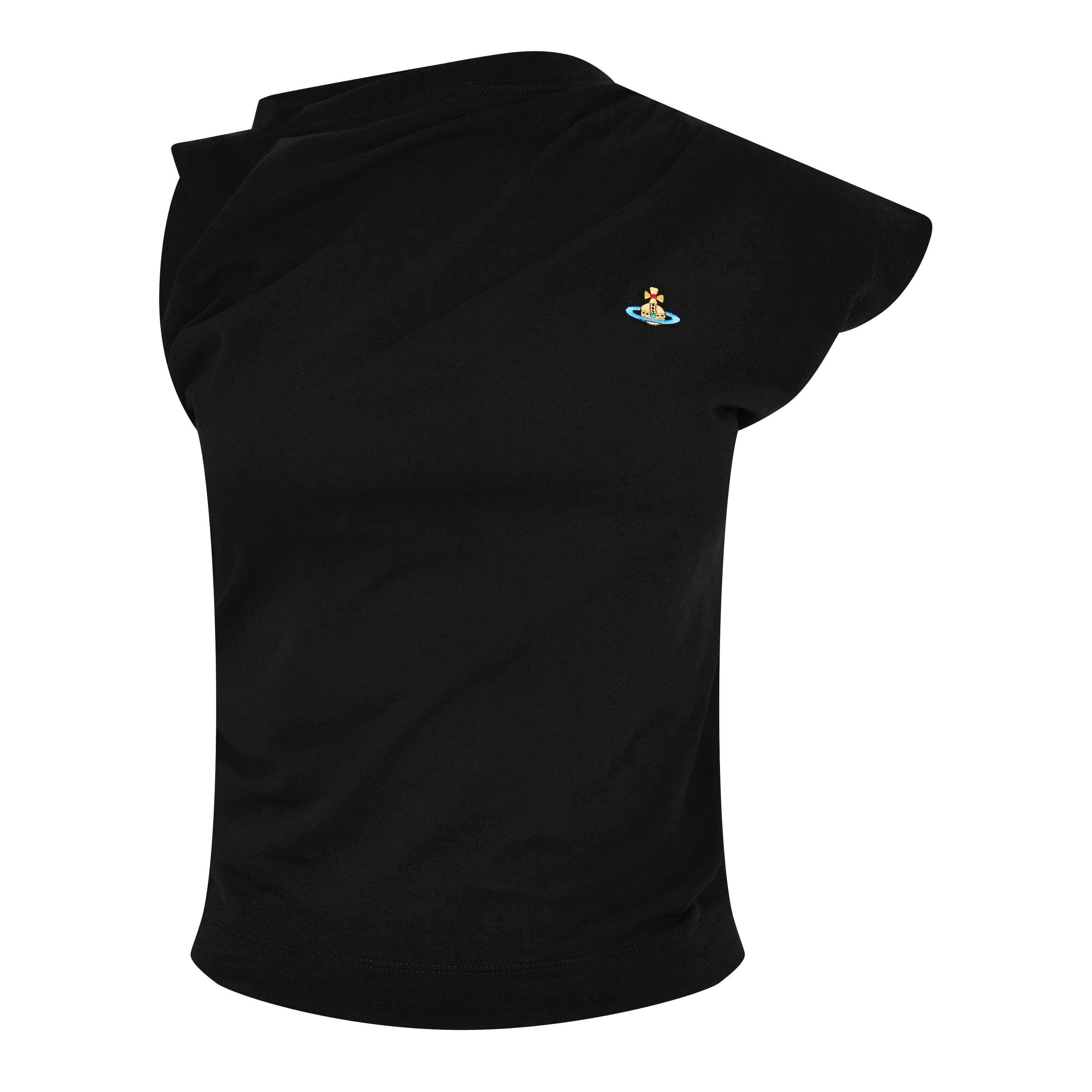 Black - Vivienne Westwood - Women's Logo Cotton Hebo Top T-Shirt - 7