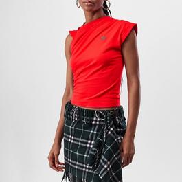 Vivienne Westwood Women'S Logo Cotton Hebo Top T-Shirt