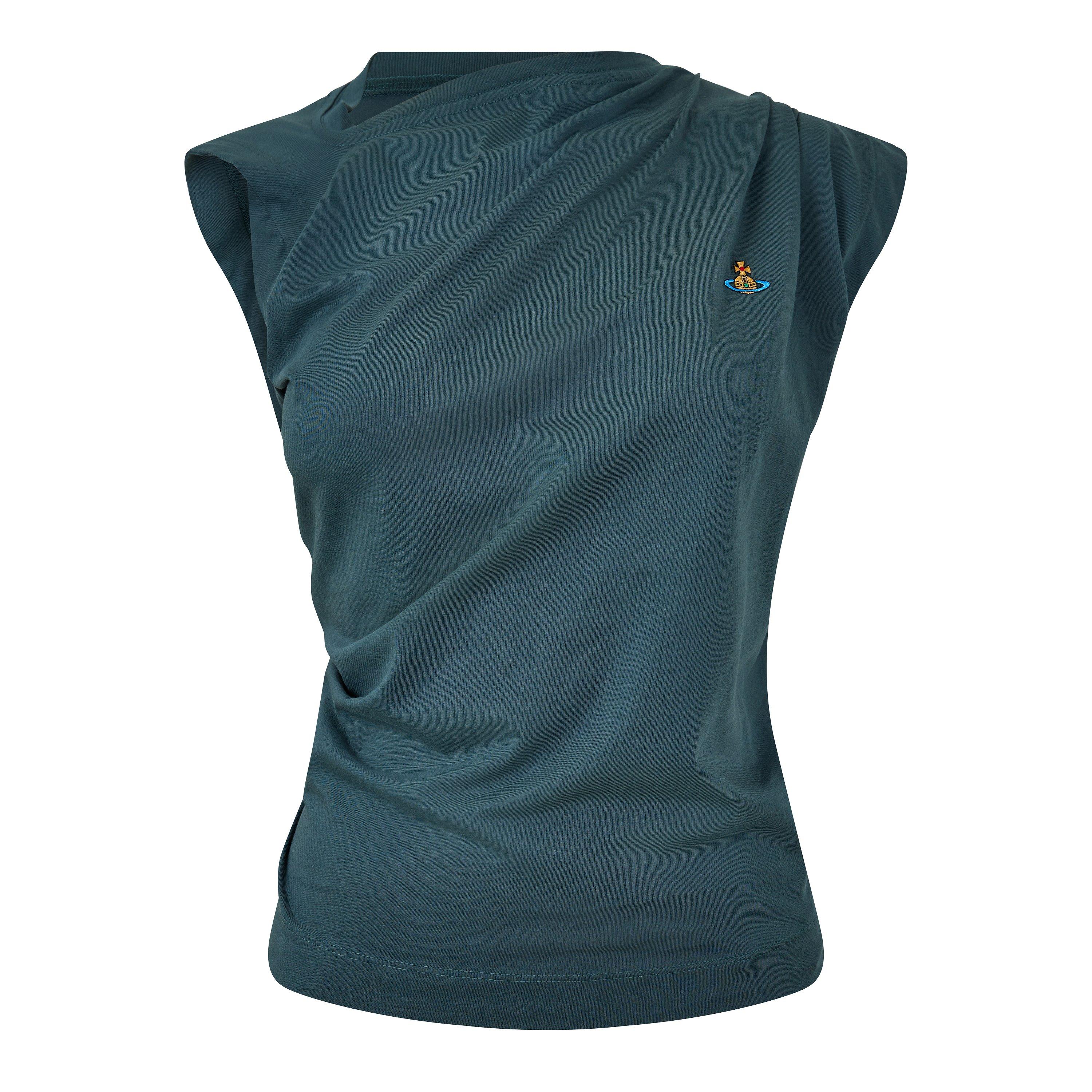 Vivienne Westwood Women's Logo Cotton Hebo Top T-Shirt - Woodland - Size 12 (M)