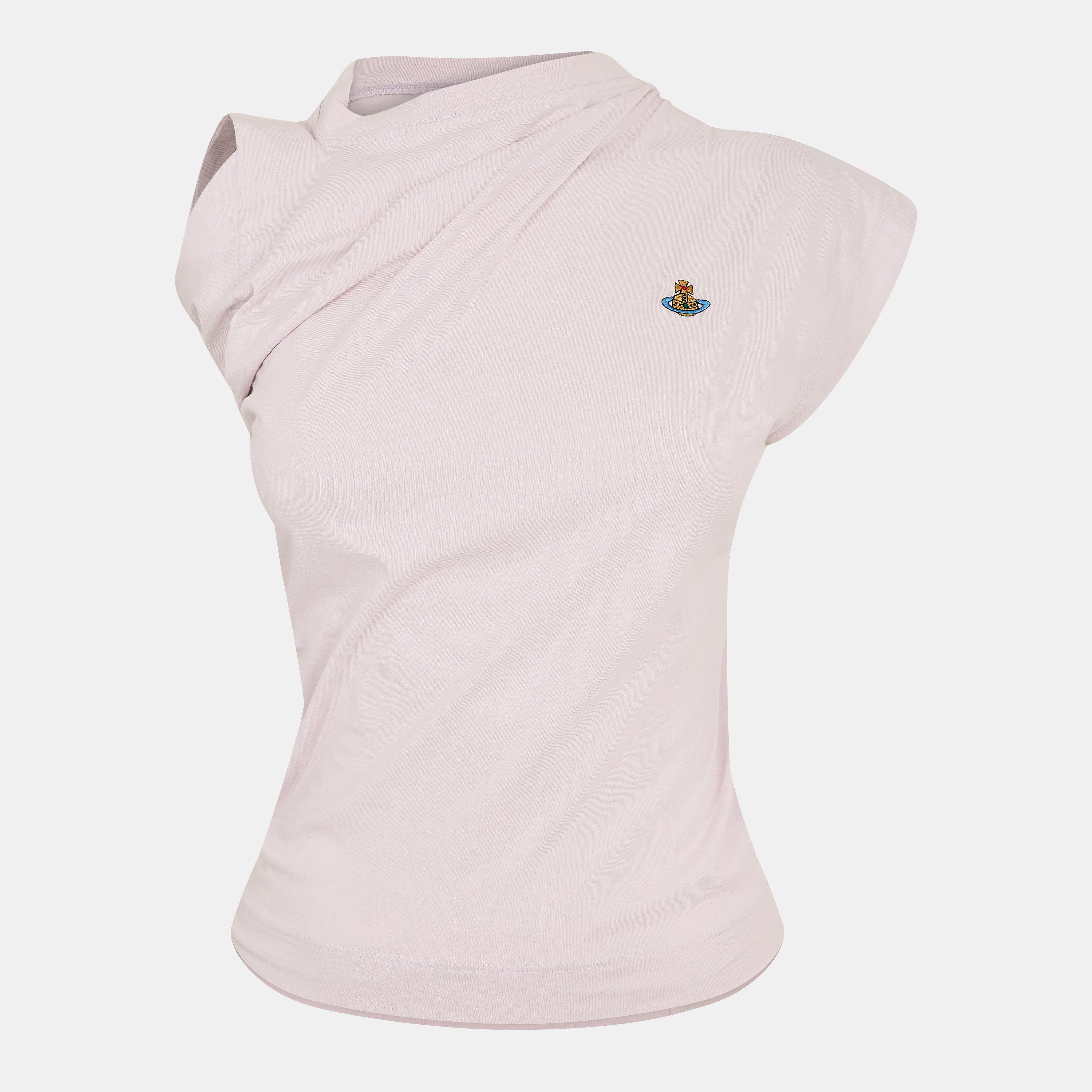Vivienne Westwood Women's Logo Cotton Hebo Top T-Shirt - Orchid - Size 12 (M)