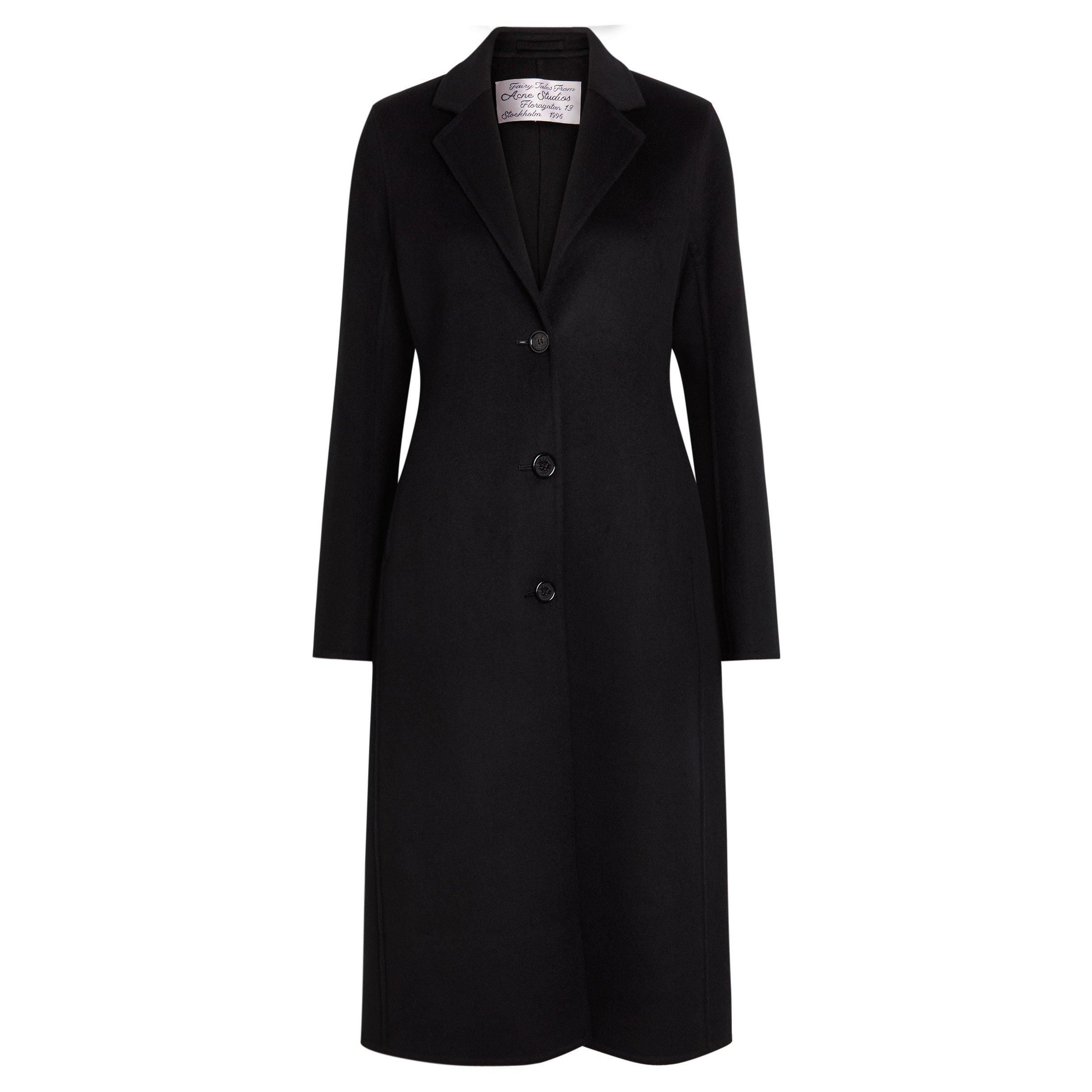 BLACK - Acne Studios - OLYXANA WOOL CASH DOUBLE