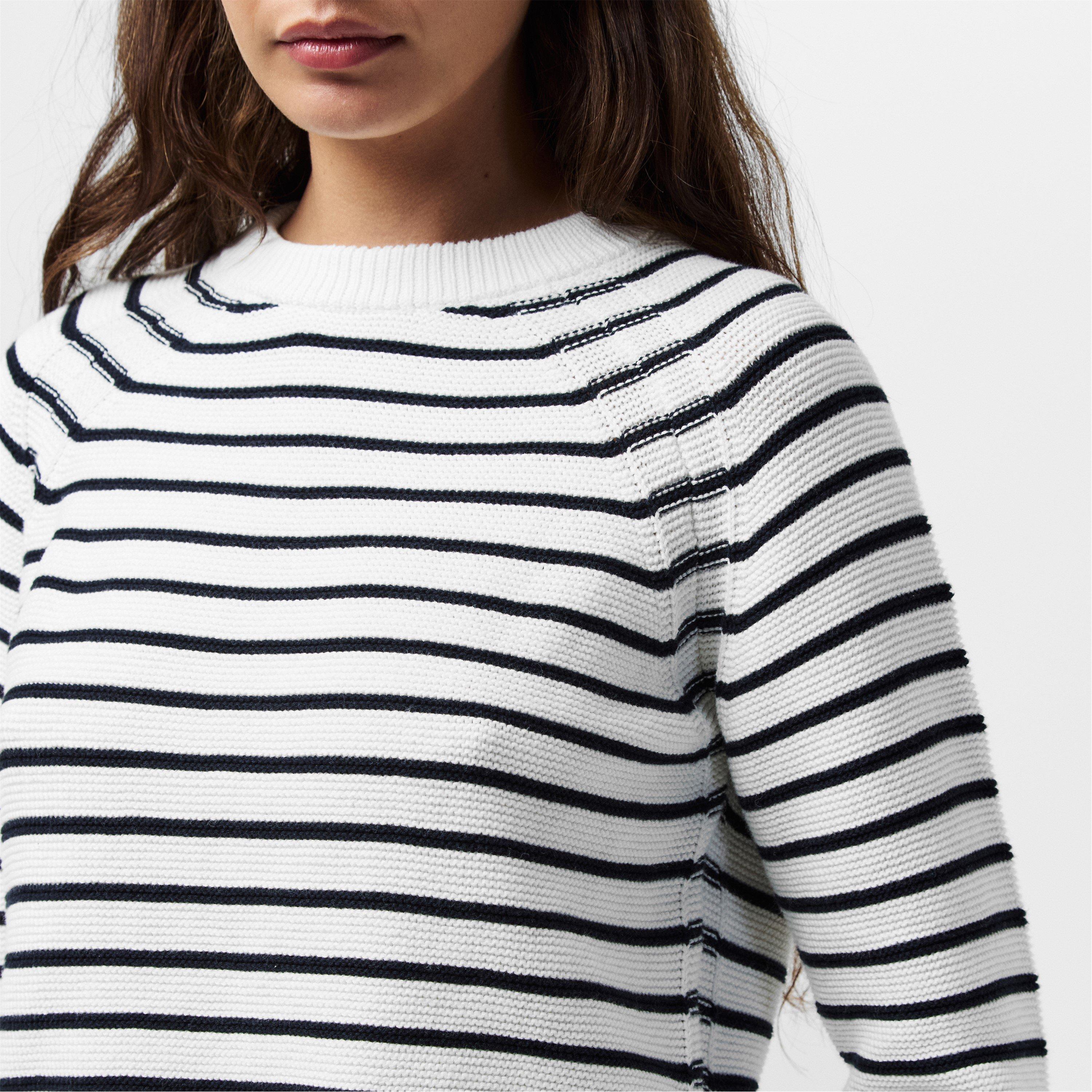 10- WHITE/BLUE - French Connection - Lillie Mozart Jumper - 5