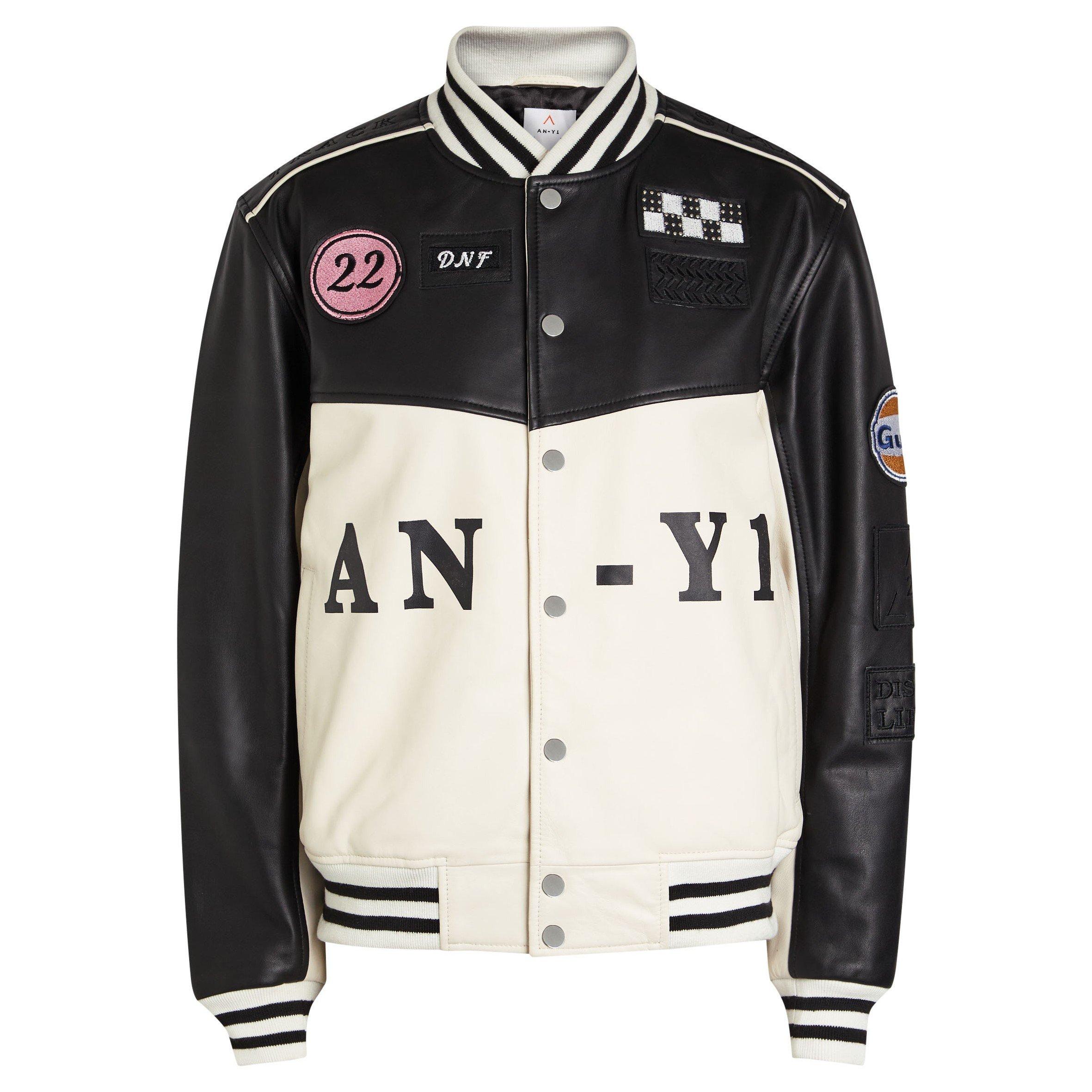 BLACK AND WHITE - AN Y2 - JKT UNISEX BOMBER JACKET - 1