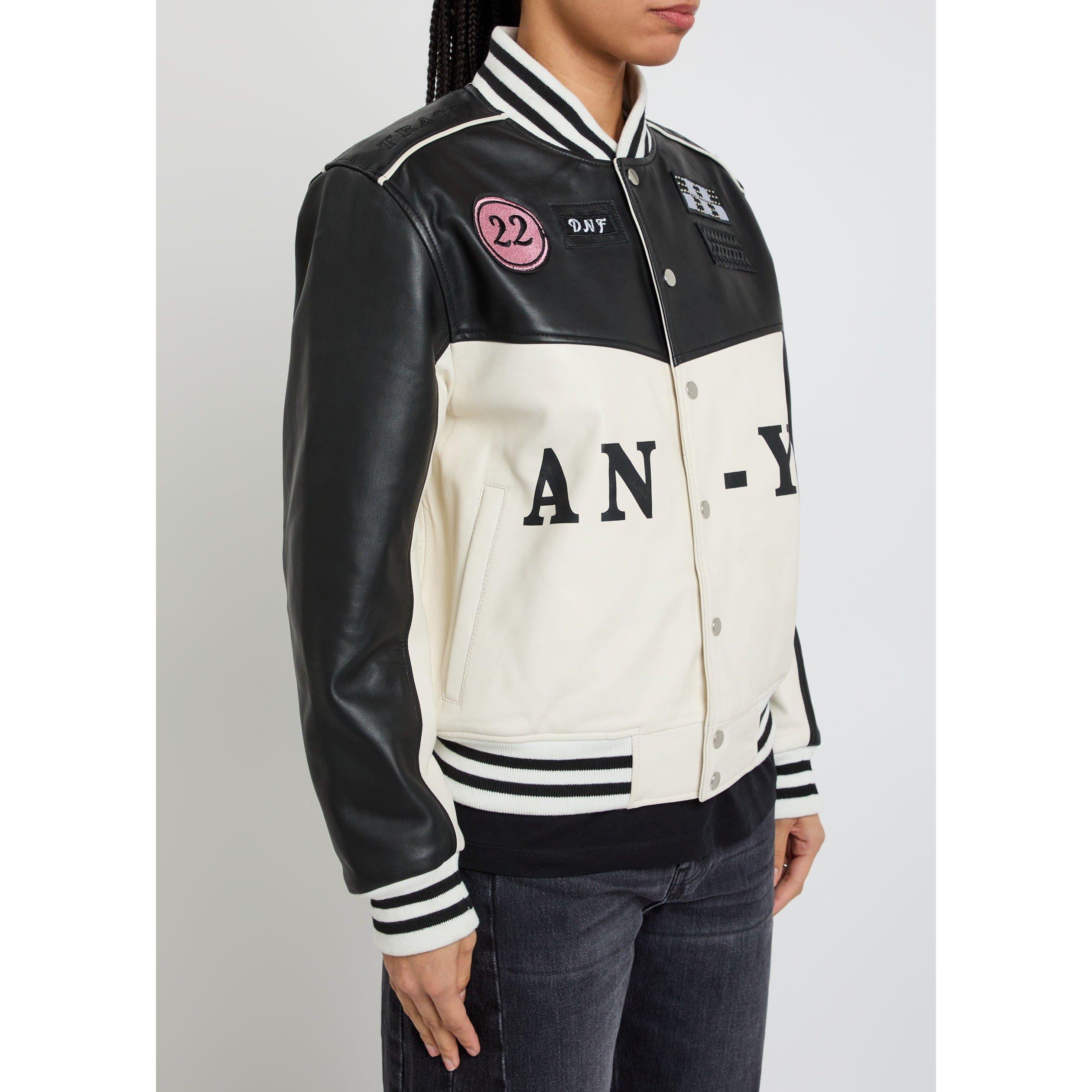 BLACK AND WHITE - AN Y2 - JKT UNISEX BOMBER JACKET - 2