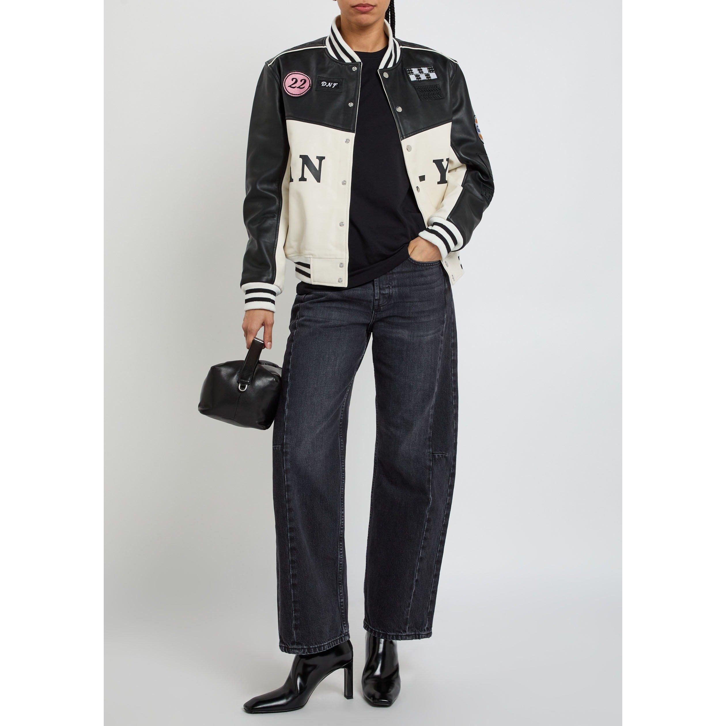 BLACK AND WHITE - AN Y2 - JKT UNISEX BOMBER JACKET - 5