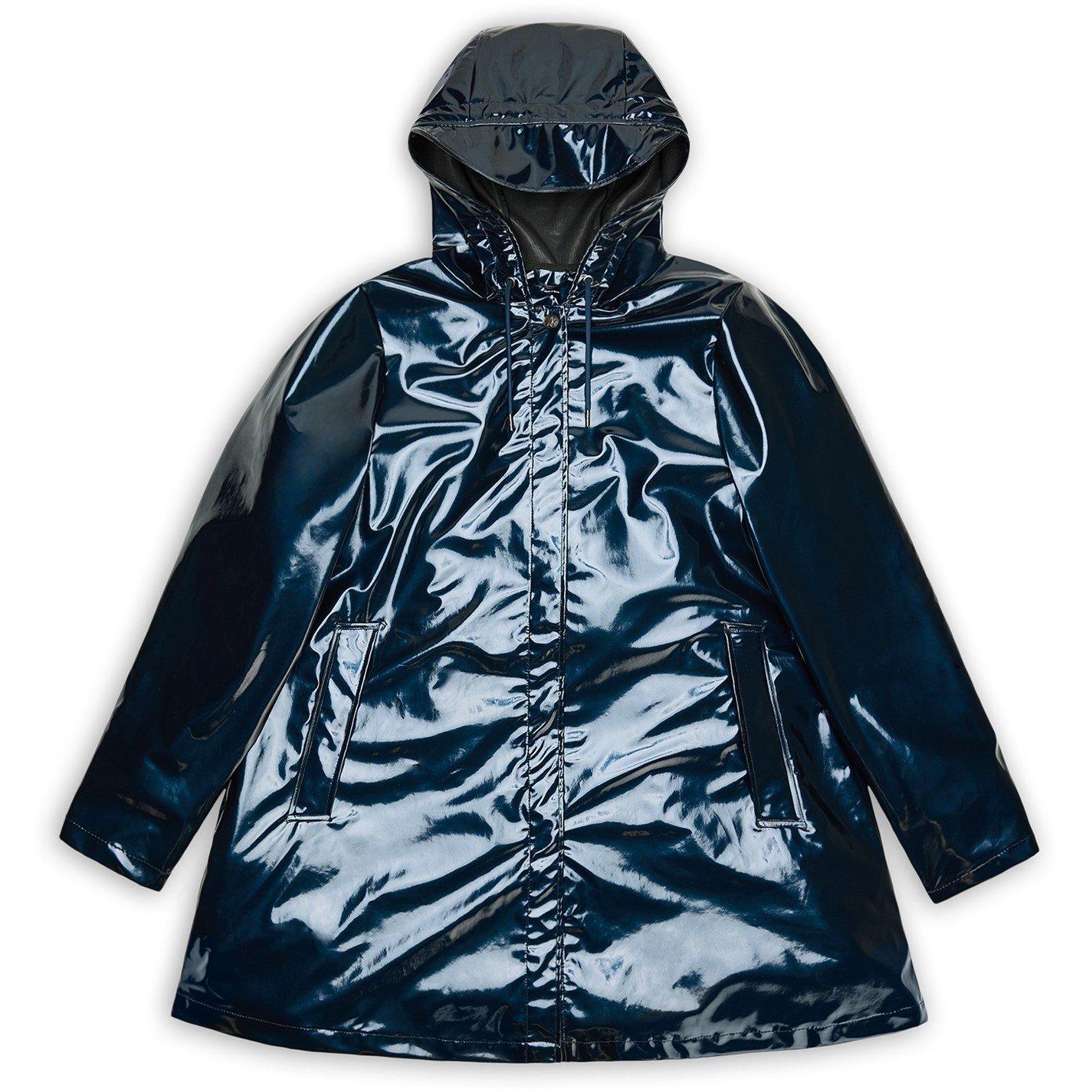 130 Spill - Rains - Women's A-Line Waterproof Hooded Mid-Length Rain Anorak - 2