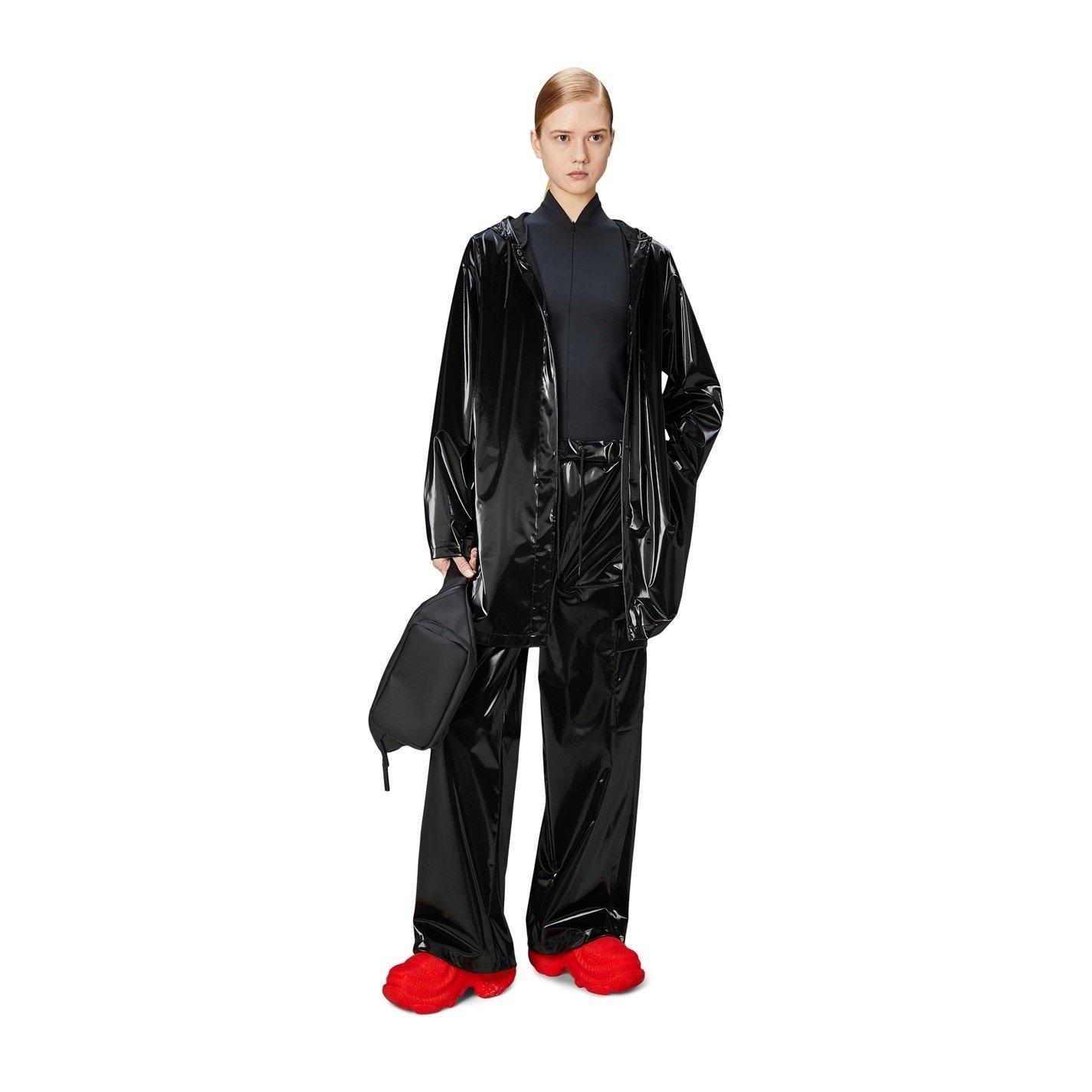 29 Night - Rains - Women's A-Line Waterproof Hooded Mid-Length Rain Anorak - 4