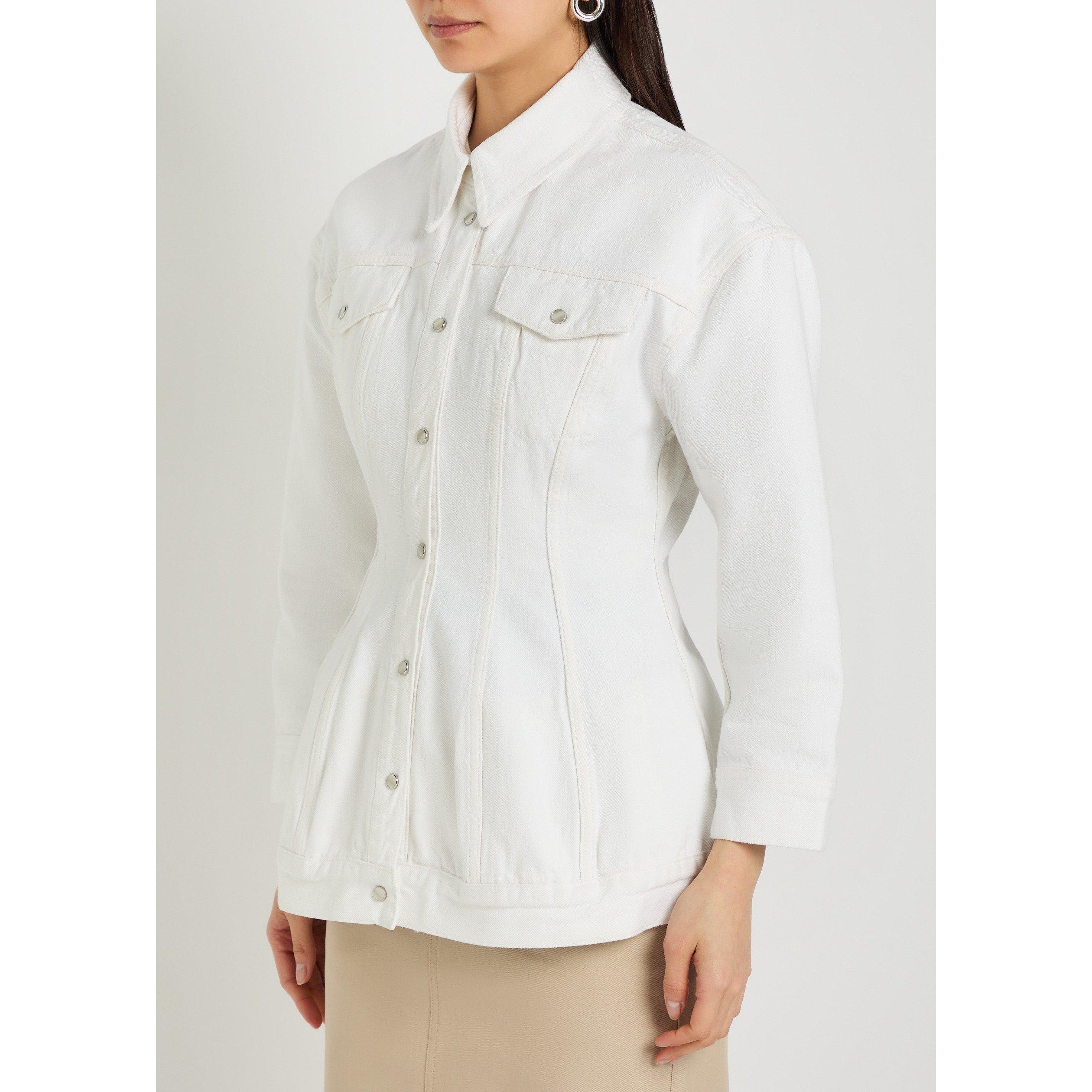 WHITE - Wardrobe NYC - J DENIM CONTOUR JACKET - 2