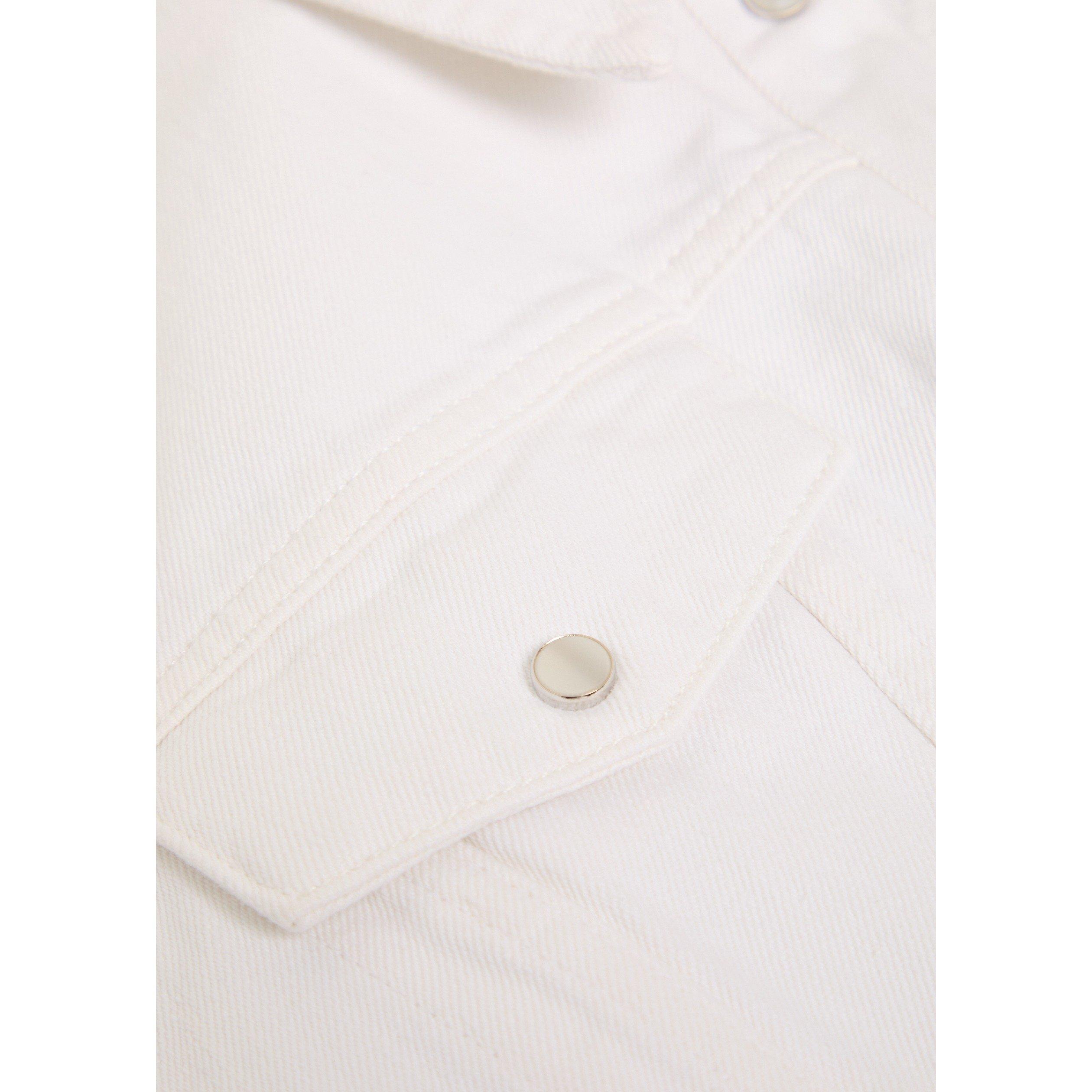 WHITE - Wardrobe NYC - J DENIM CONTOUR JACKET - 4