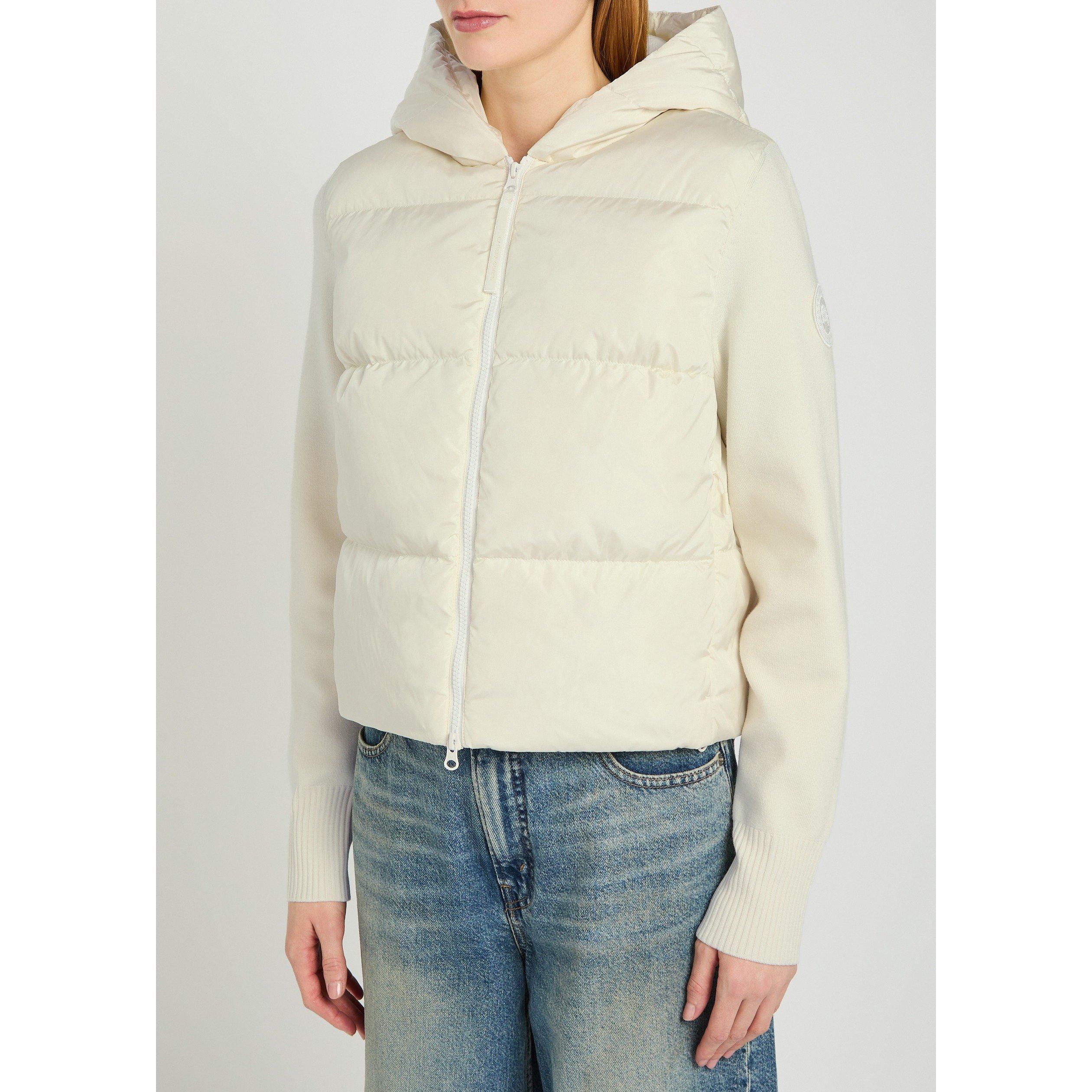 WHITE - Canada Goose - H HYBRIDGE WIDE QUILT KNIT HOO - 2
