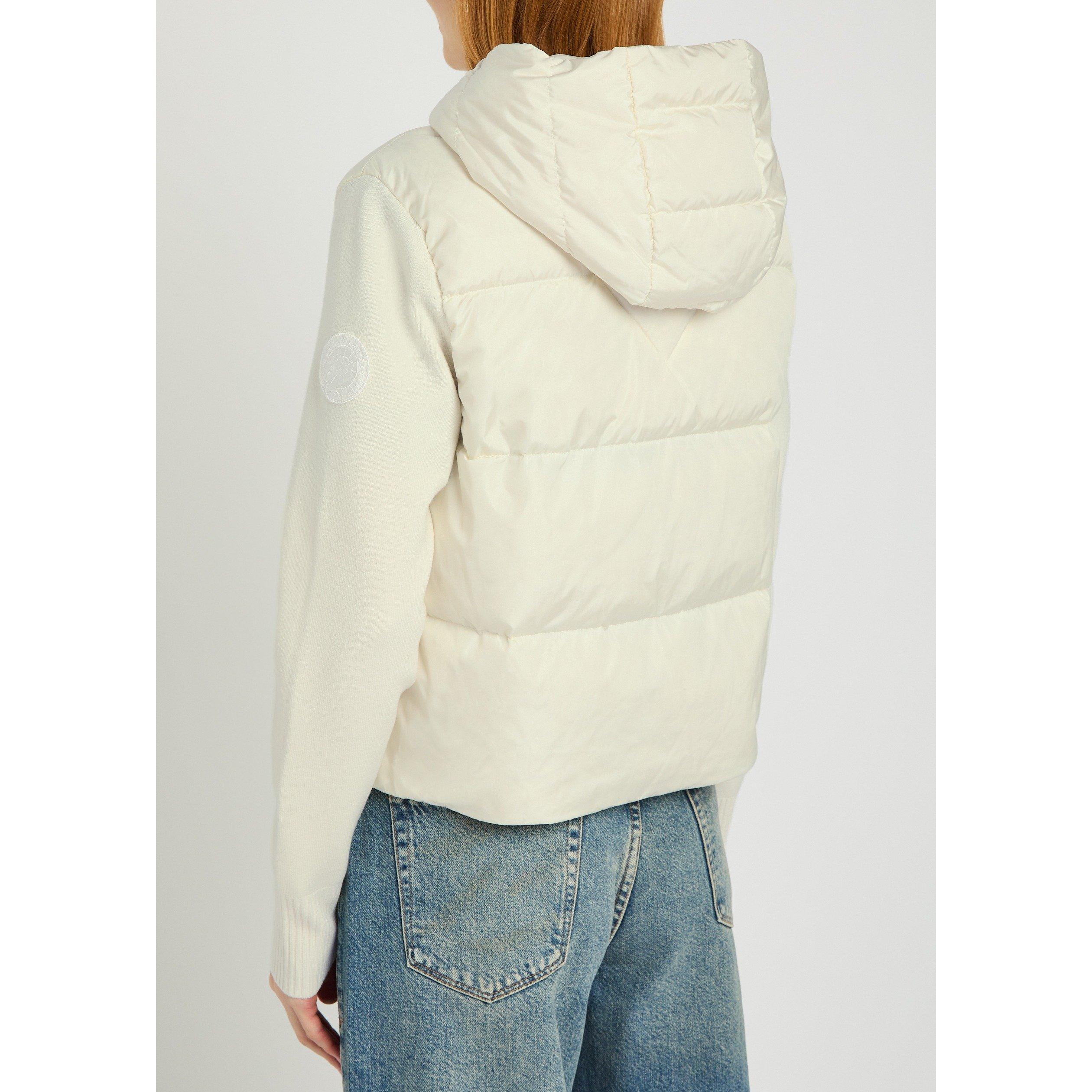 WHITE - Canada Goose - H HYBRIDGE WIDE QUILT KNIT HOO - 3