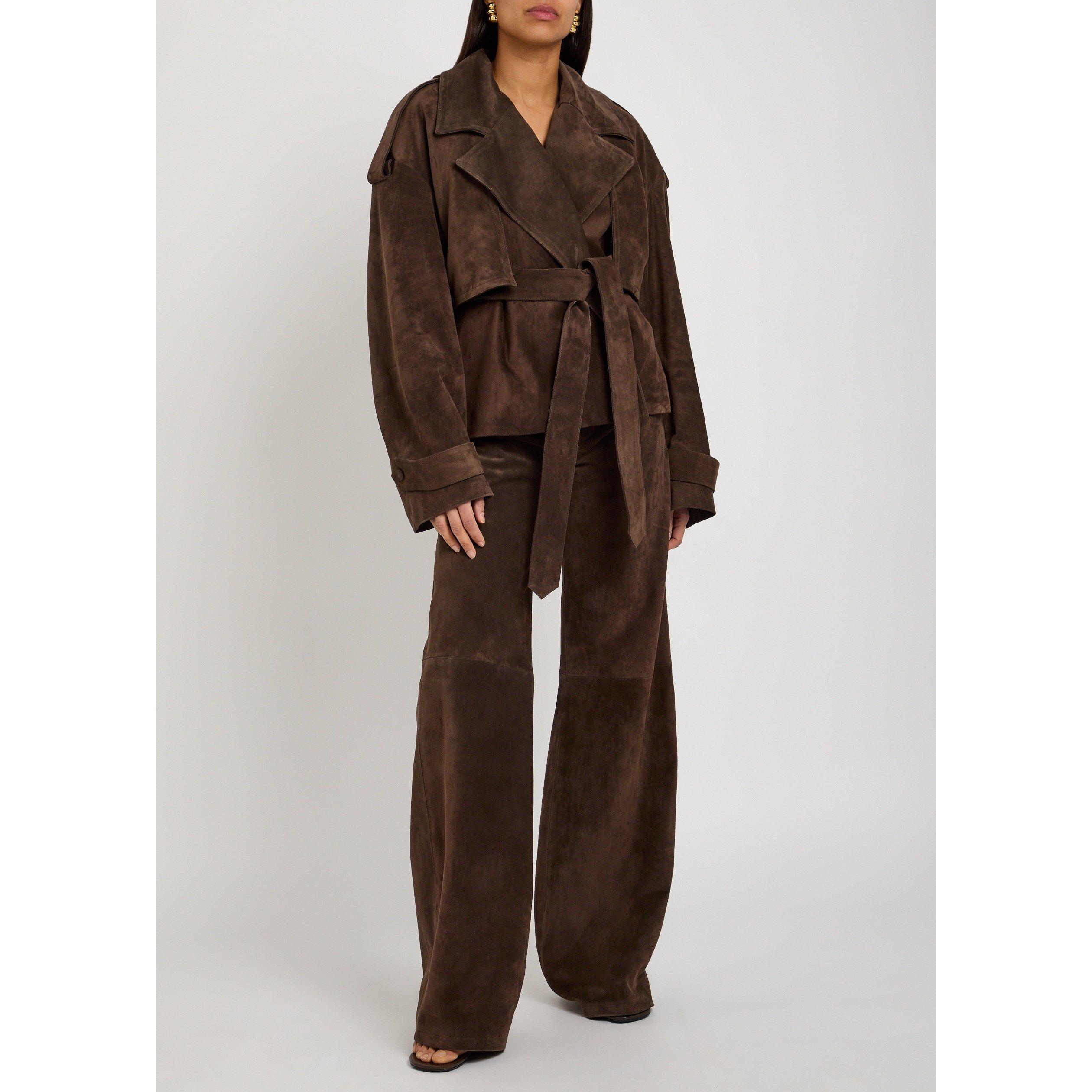 BROWN - Armarium - J FLAMINIA JACKET IN LEATHER - 5