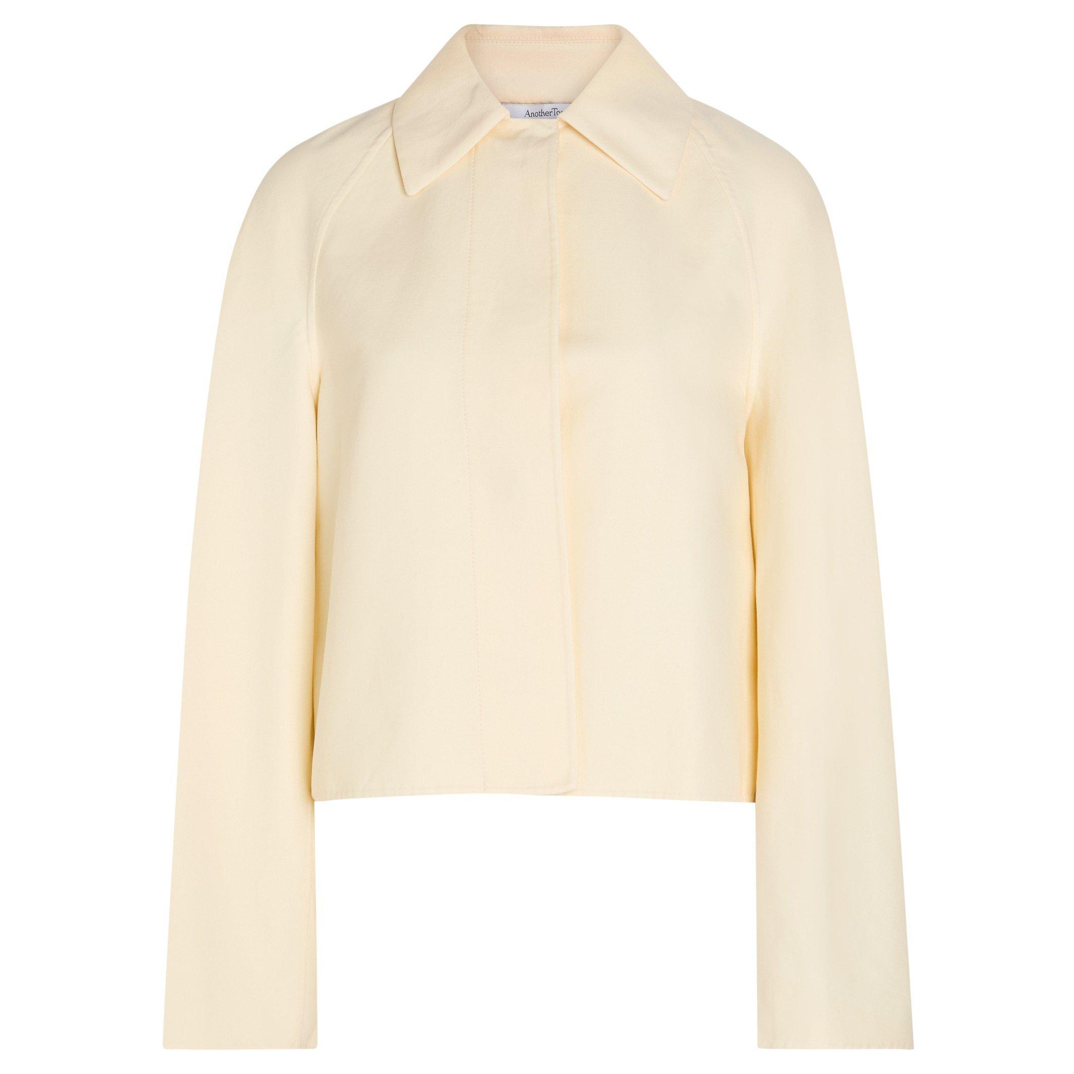 BEIGE - Another Tomorrow - SHORT MAC BLOUSON - 1