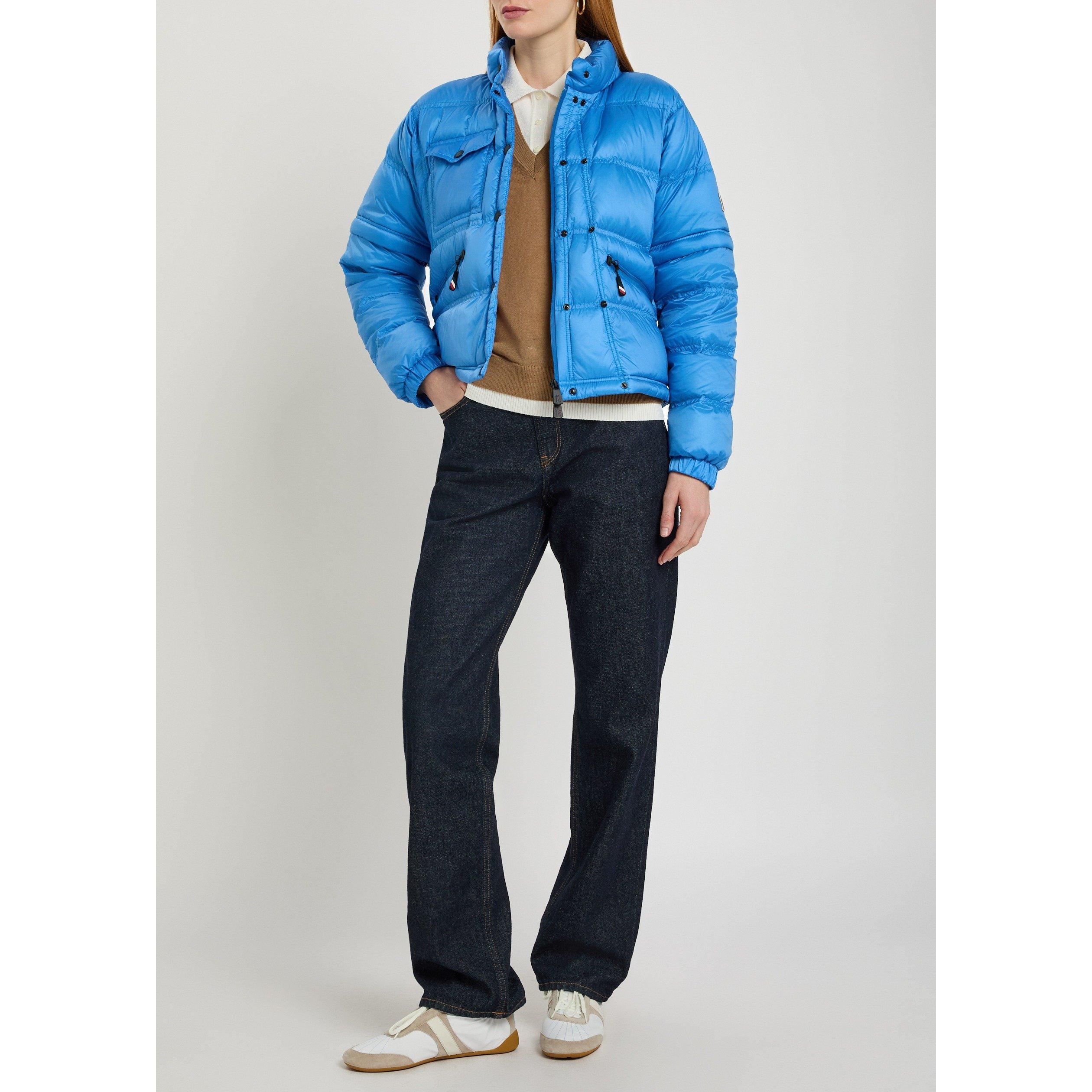 BLUE - Moncler - Women's Mauduits Relaxed-Fit Short Puffer Jacket - 6