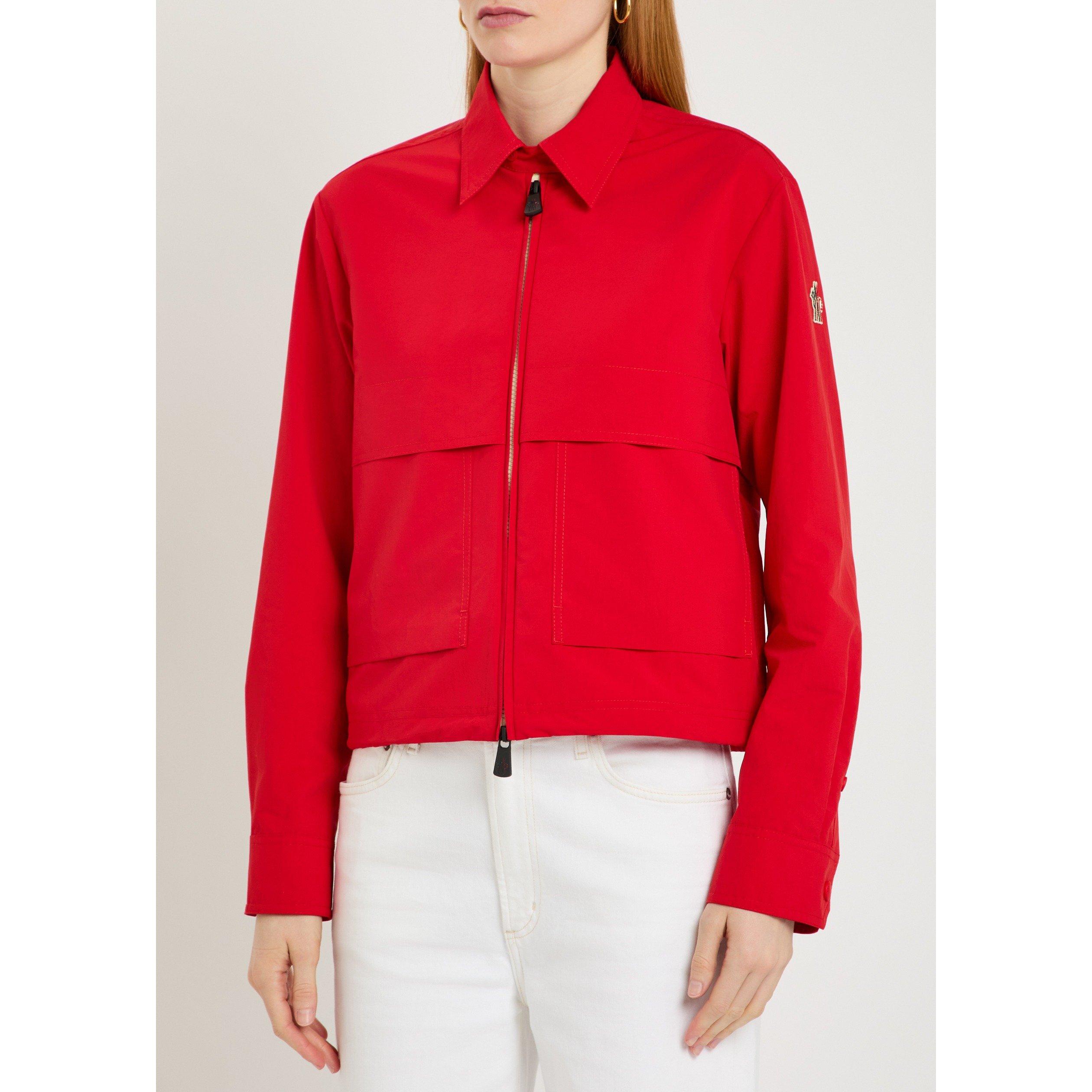 RED - Moncler - Women's Oversized-Fit Cropped Overshirt - 2