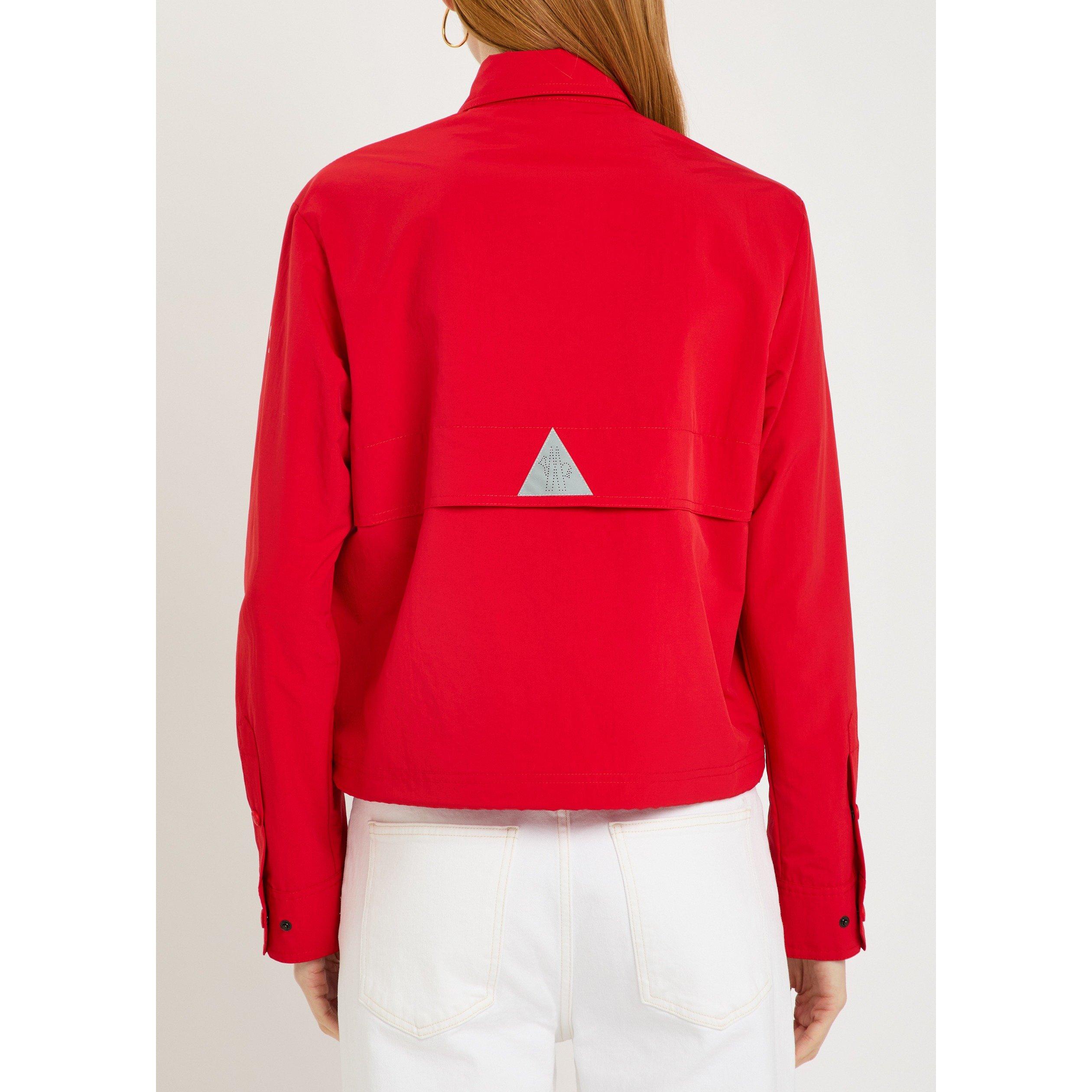 RED - Moncler - Women's Oversized-Fit Cropped Overshirt - 3
