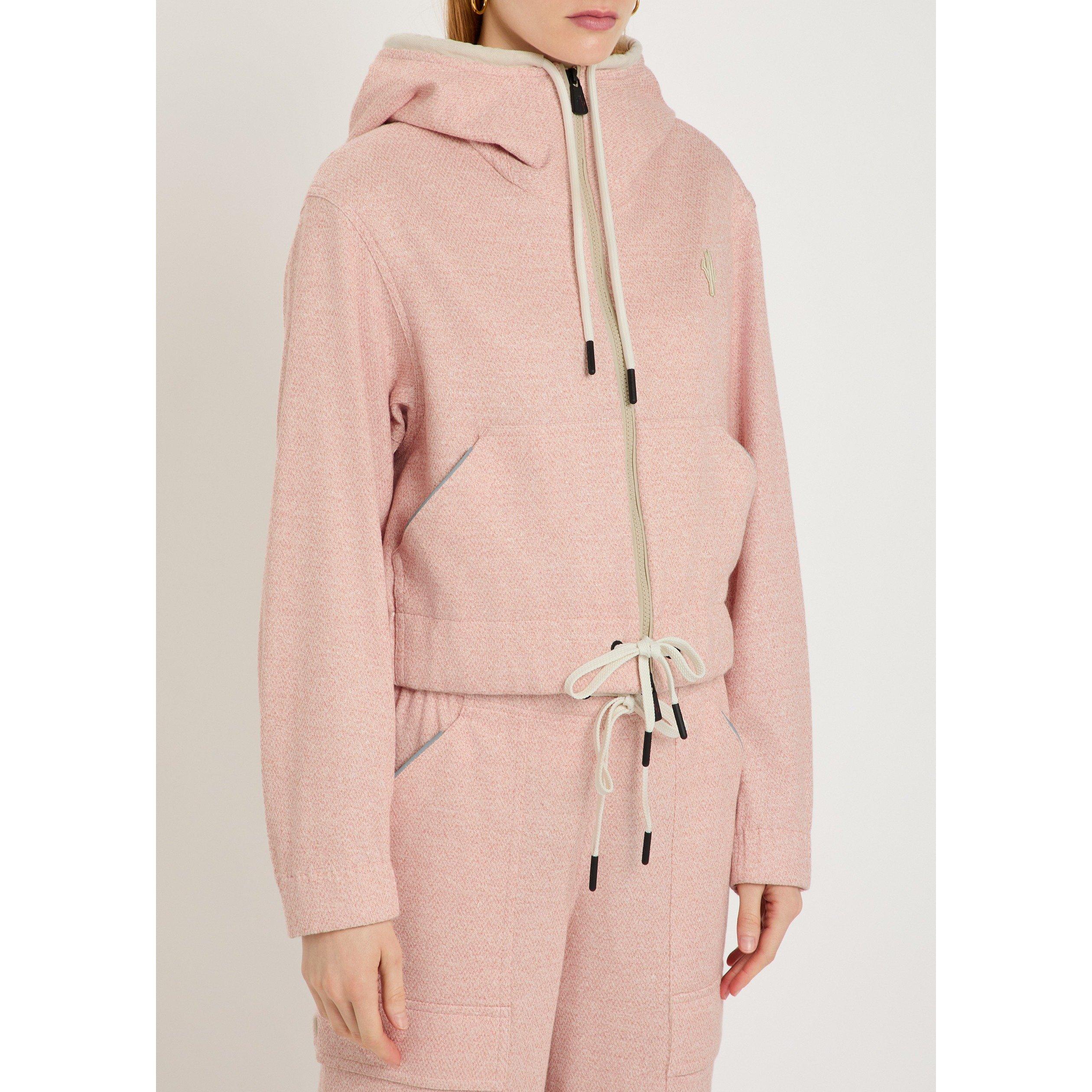 LIGHT PINK - Moncler - ZIP UP CARDIGAN - 2