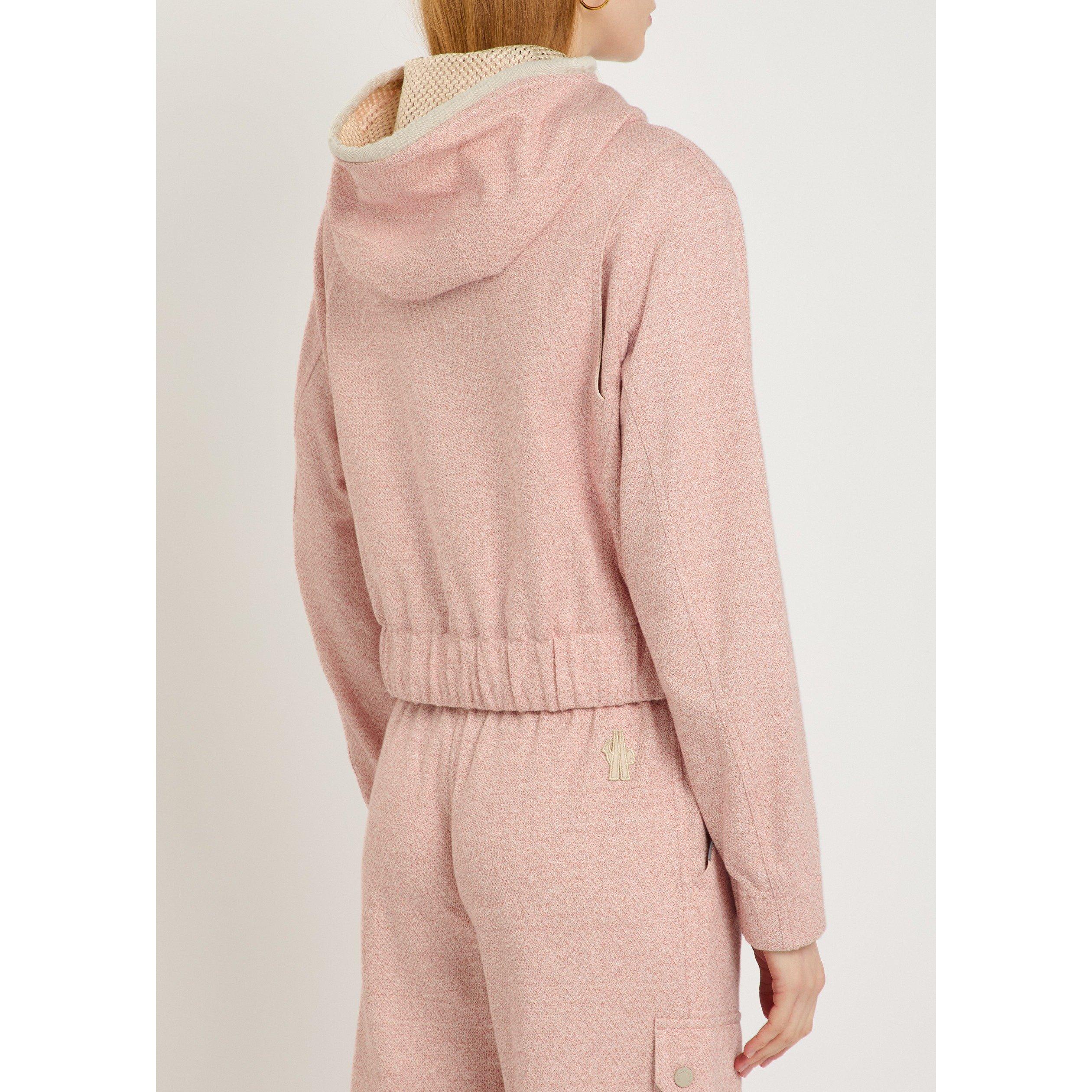 LIGHT PINK - Moncler - ZIP UP CARDIGAN - 3
