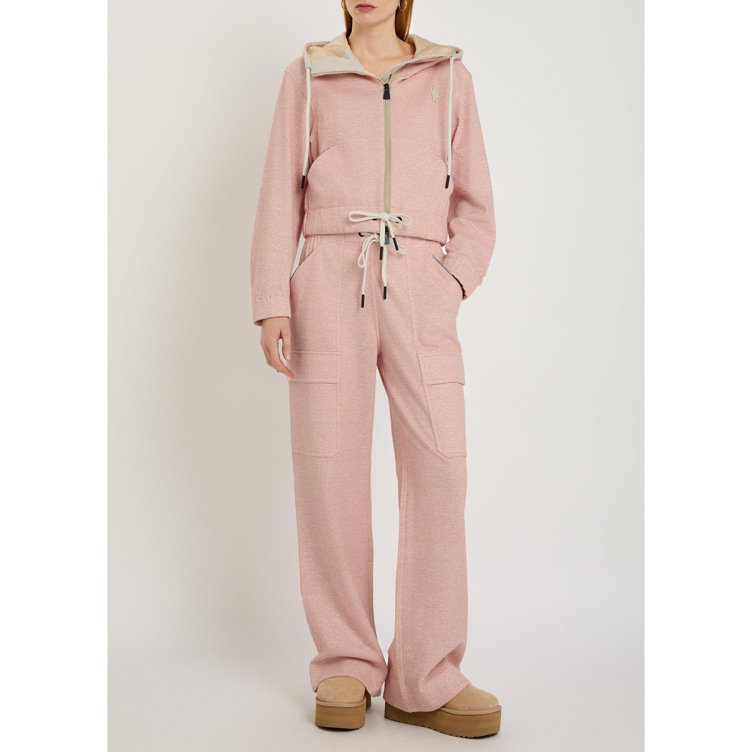 LIGHT PINK - Moncler - ZIP UP CARDIGAN - 5