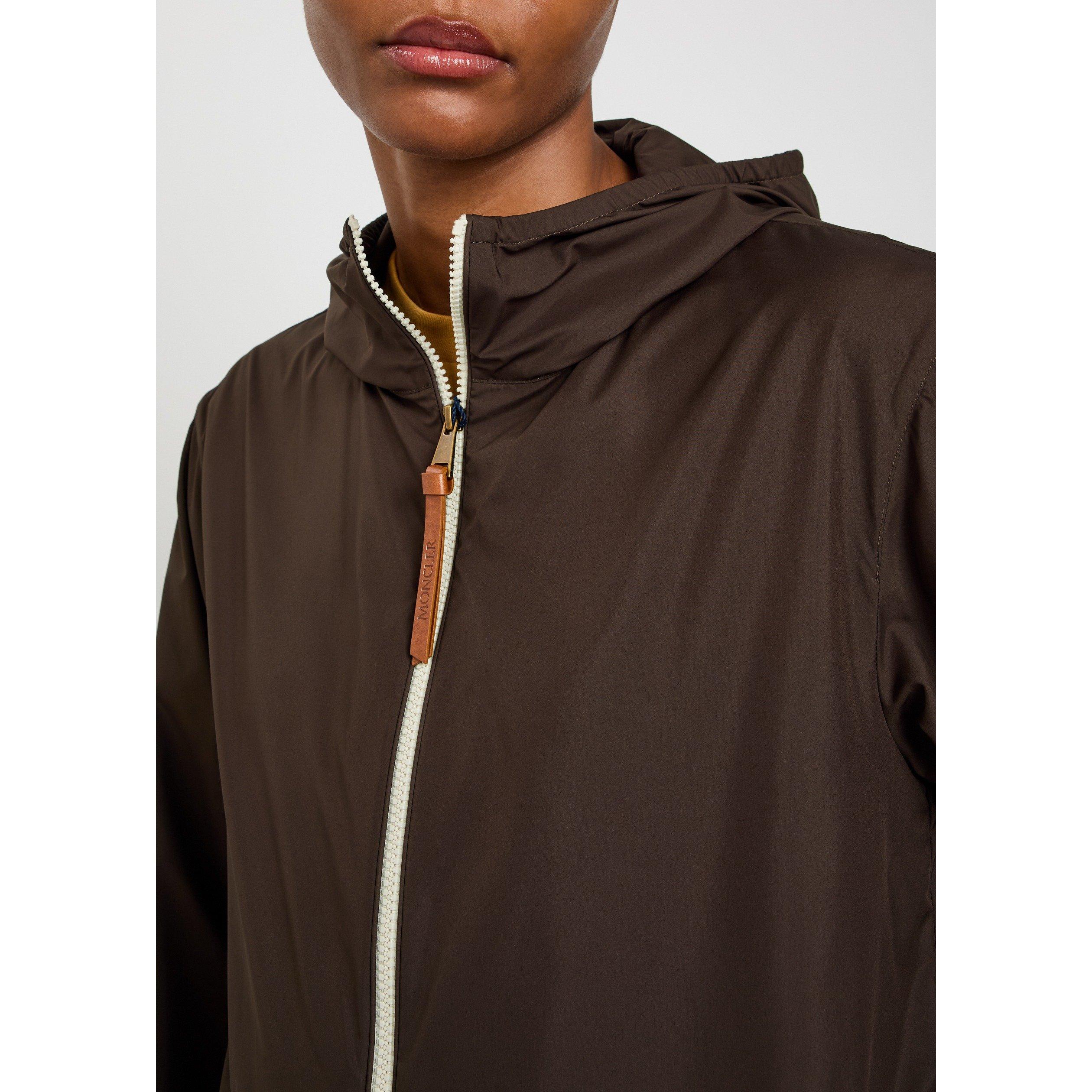 BROWN - Moncler - Women's Fegeos Cropped Windbreaker - 4
