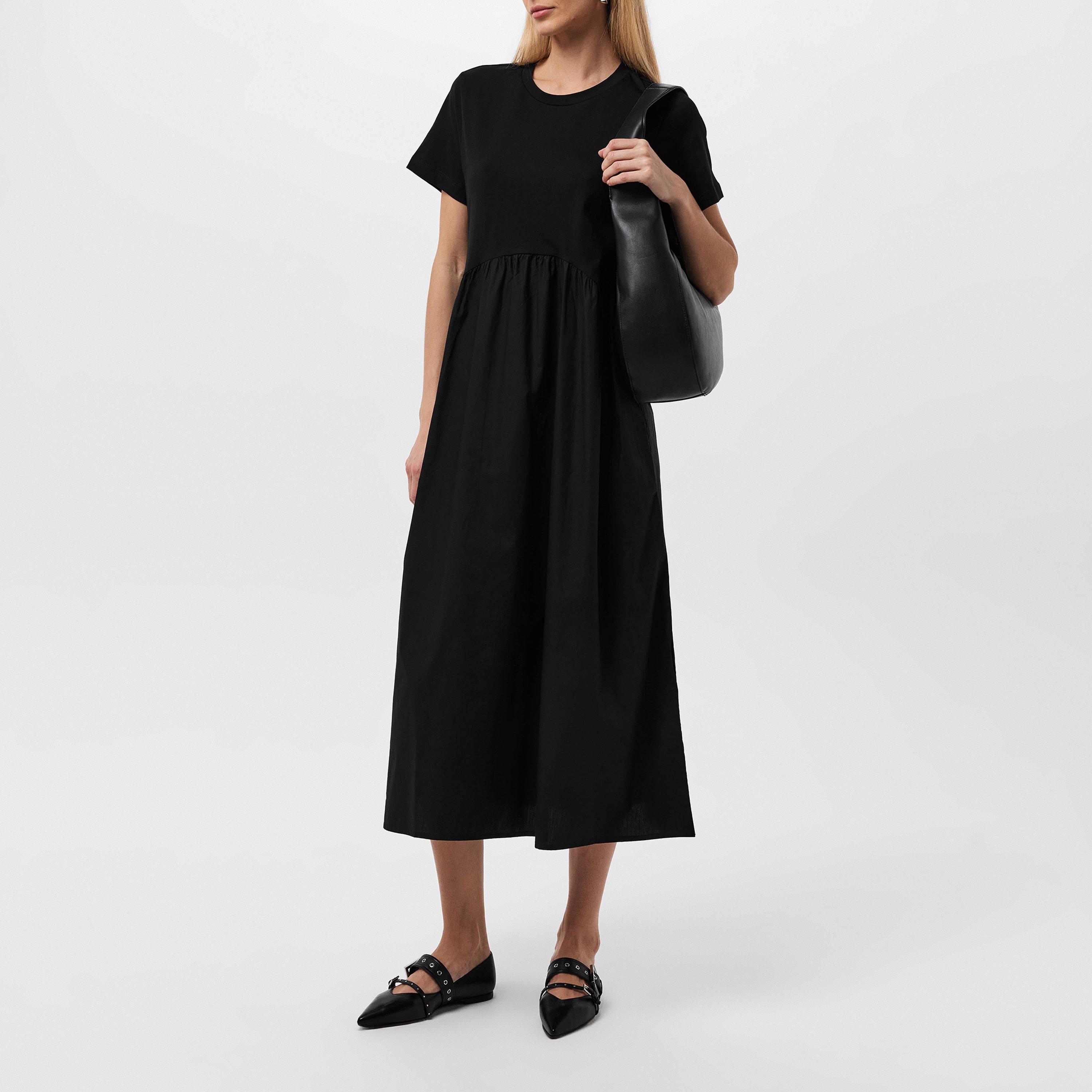 Black - Nobodys Child - Maine Midi Dress - 5