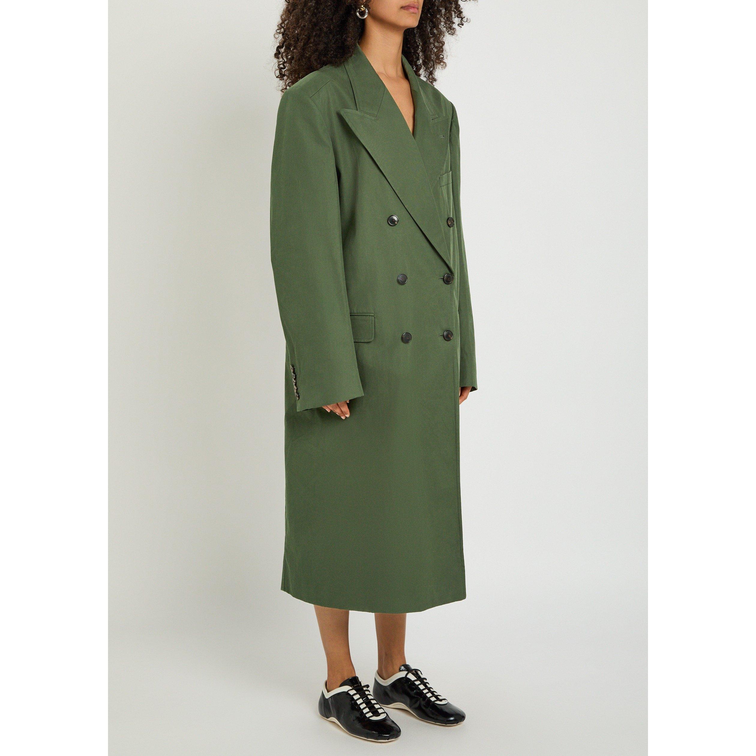 DARK GREEN - Dries Van Noten - 00010-ROSEA 3103 W.W.COAT - 2
