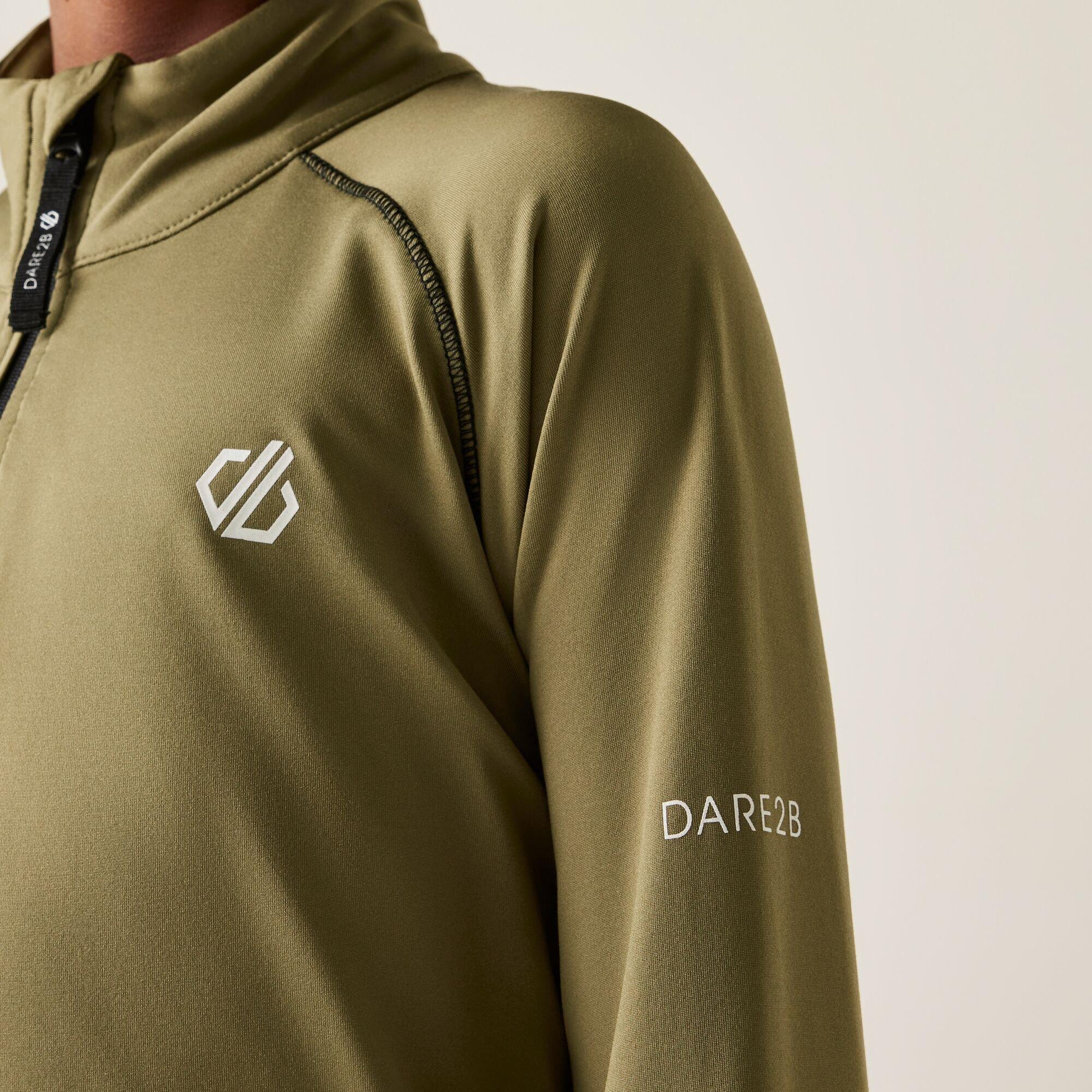 Olive Green - Dare 2b - Kids Consist II Core Stretch Midlayer - 5