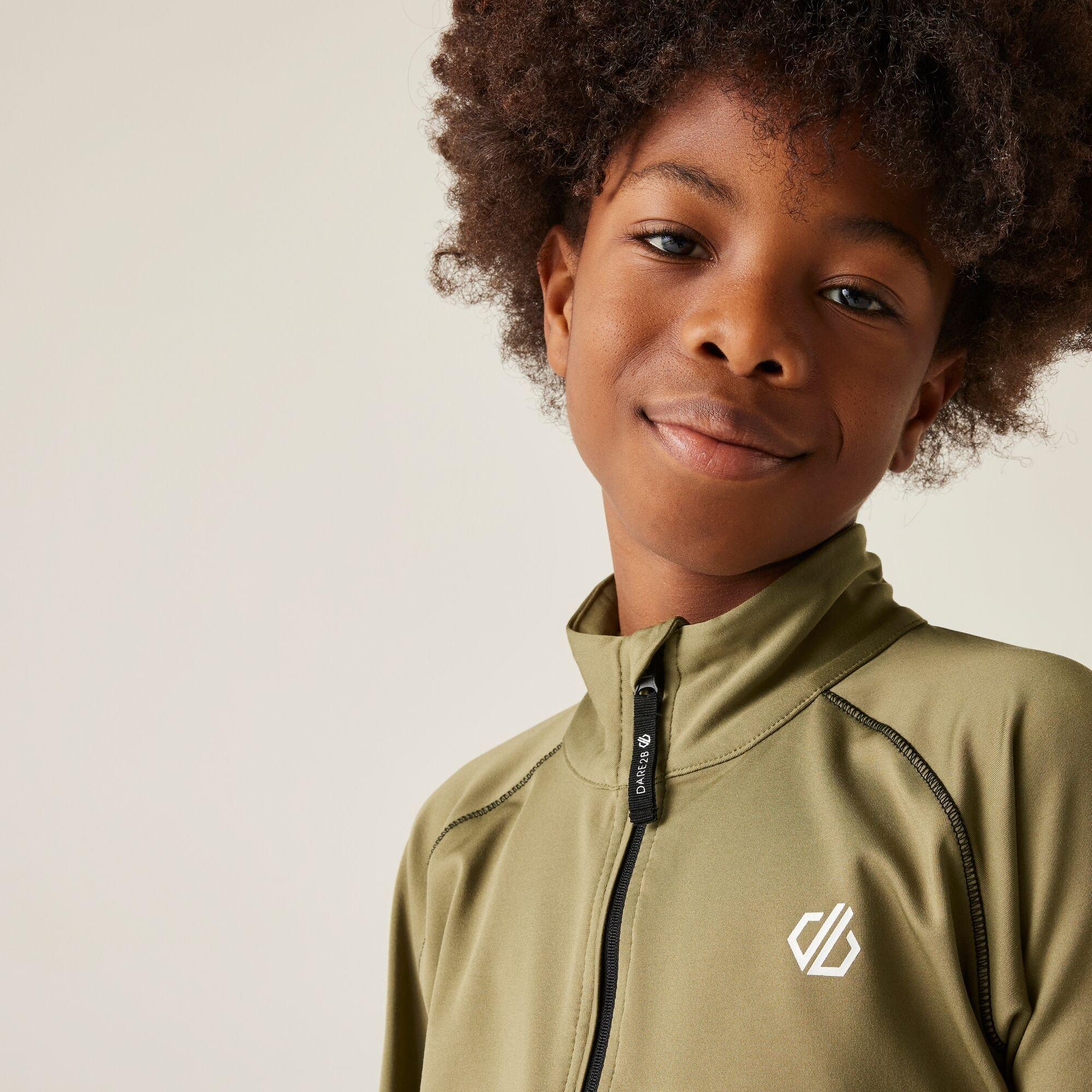 Olive Green - Dare 2b - Kids Consist II Core Stretch Midlayer - 6