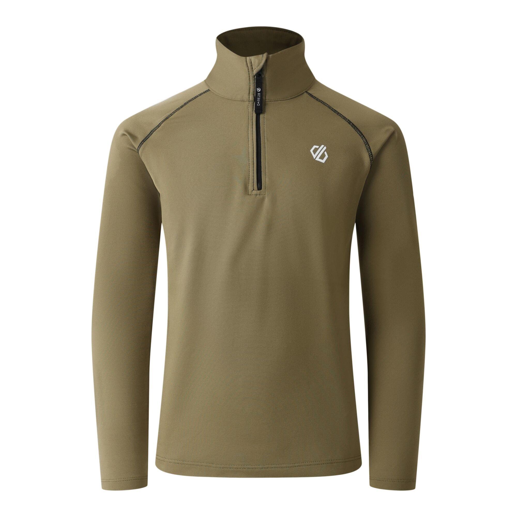 Olive Green - Dare 2b - Kids Consist II Core Stretch Midlayer - 7