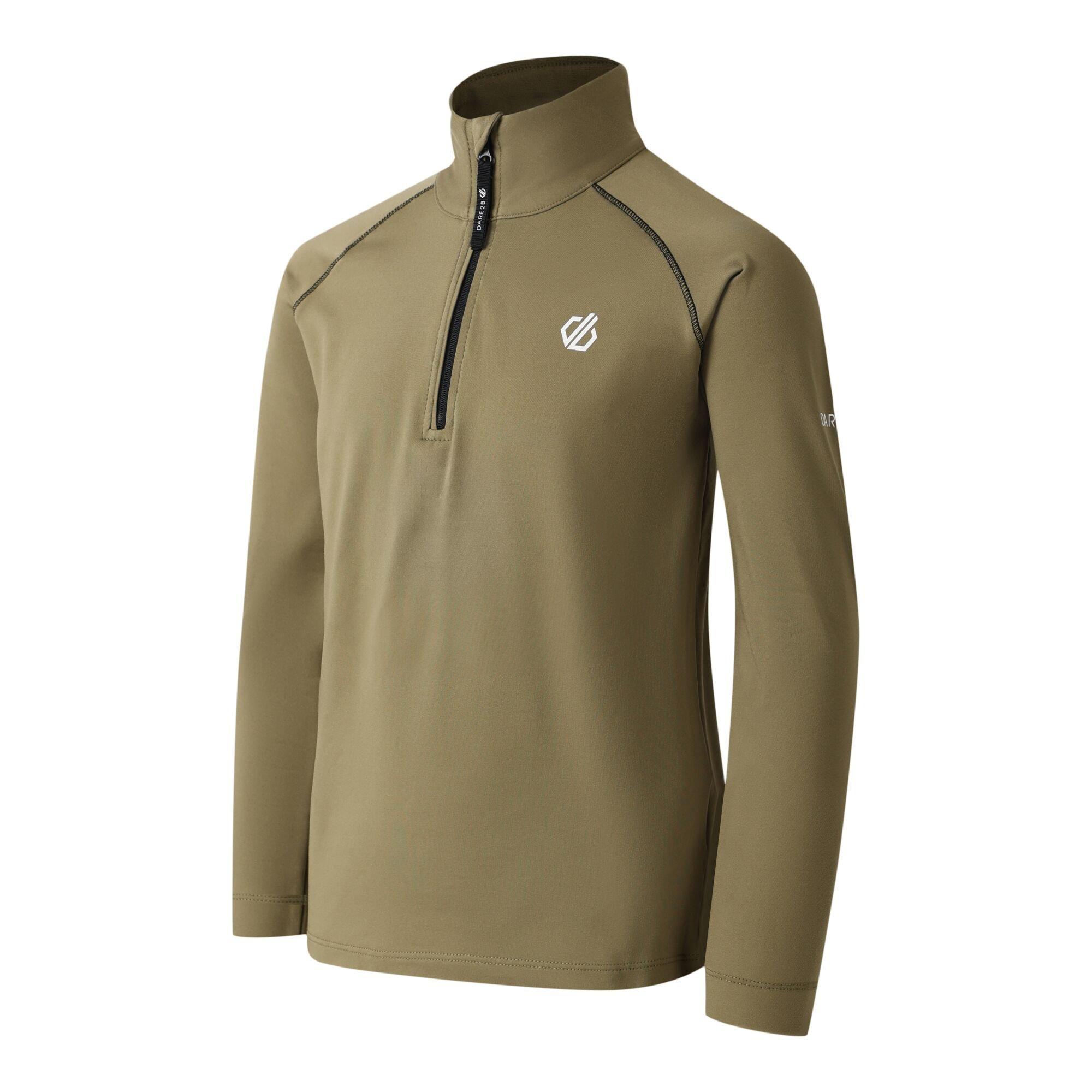 Olive Green - Dare 2b - Kids Consist II Core Stretch Midlayer - 8