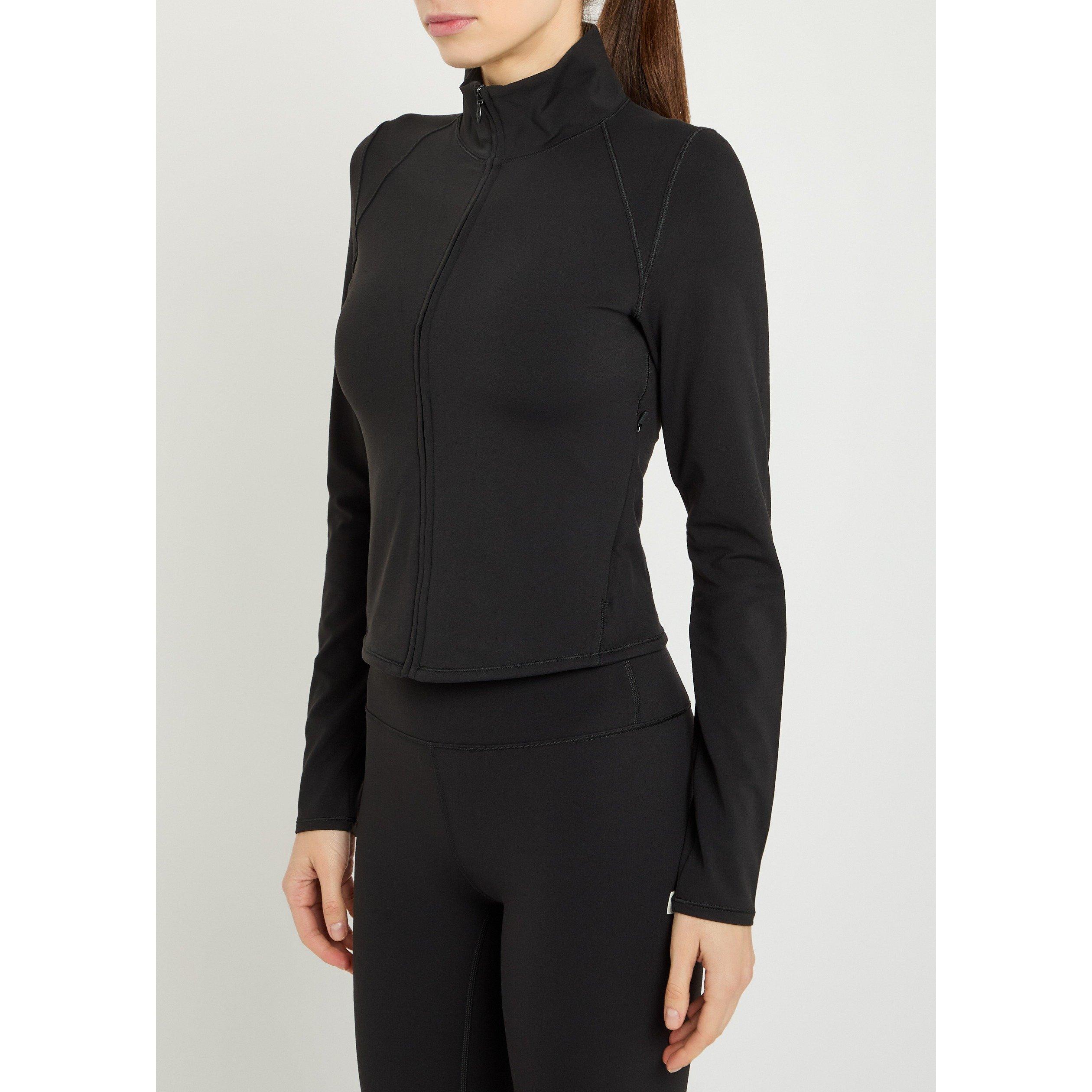 BLACK - Vuori - Women's AllTheFeels Full-Zip Slim-Fit Performance Jacket - 2