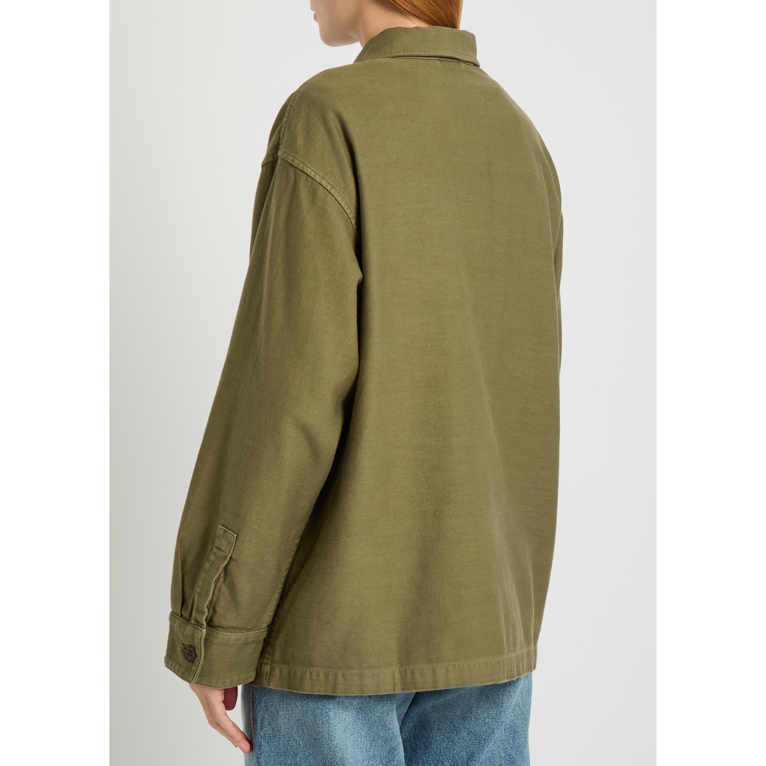 OLIVE - Nili Lotan - HOWARD OVERSHIRT - 3