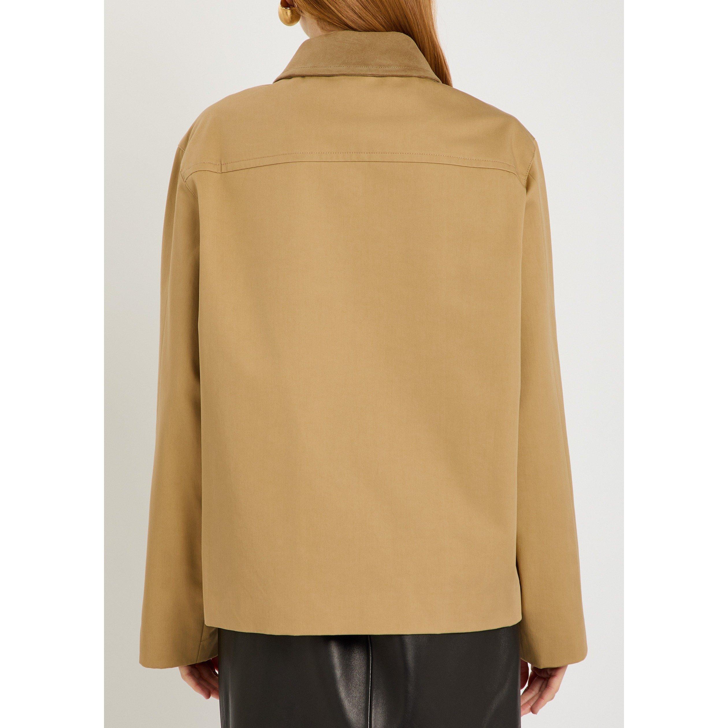 BEIGE - Khaite - Women's Wyatt Cotton Barn Jacket - 3