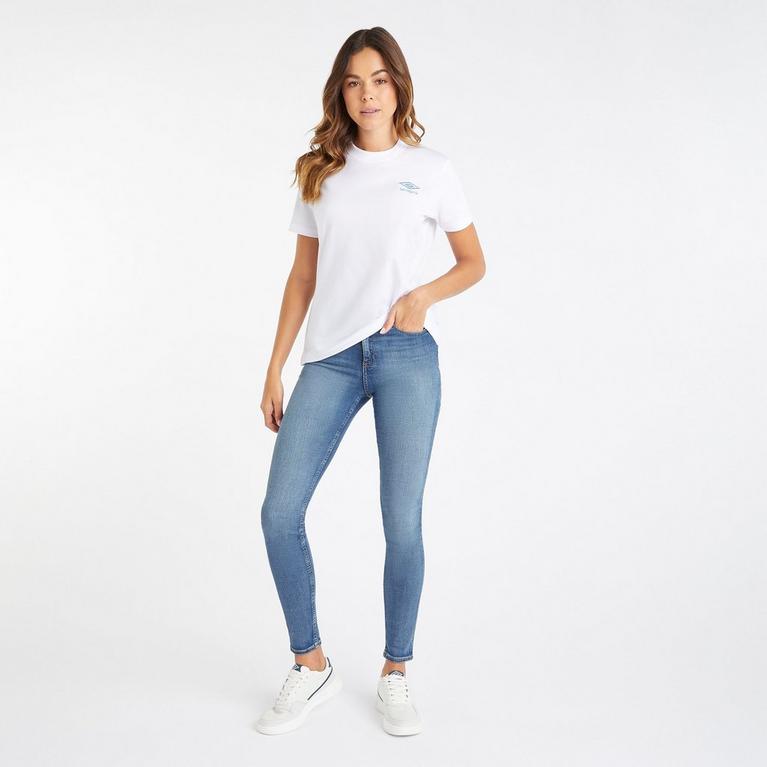 Blanc/Attrait - Umbro - GANNI twist-detail cotton T-shirt - 3