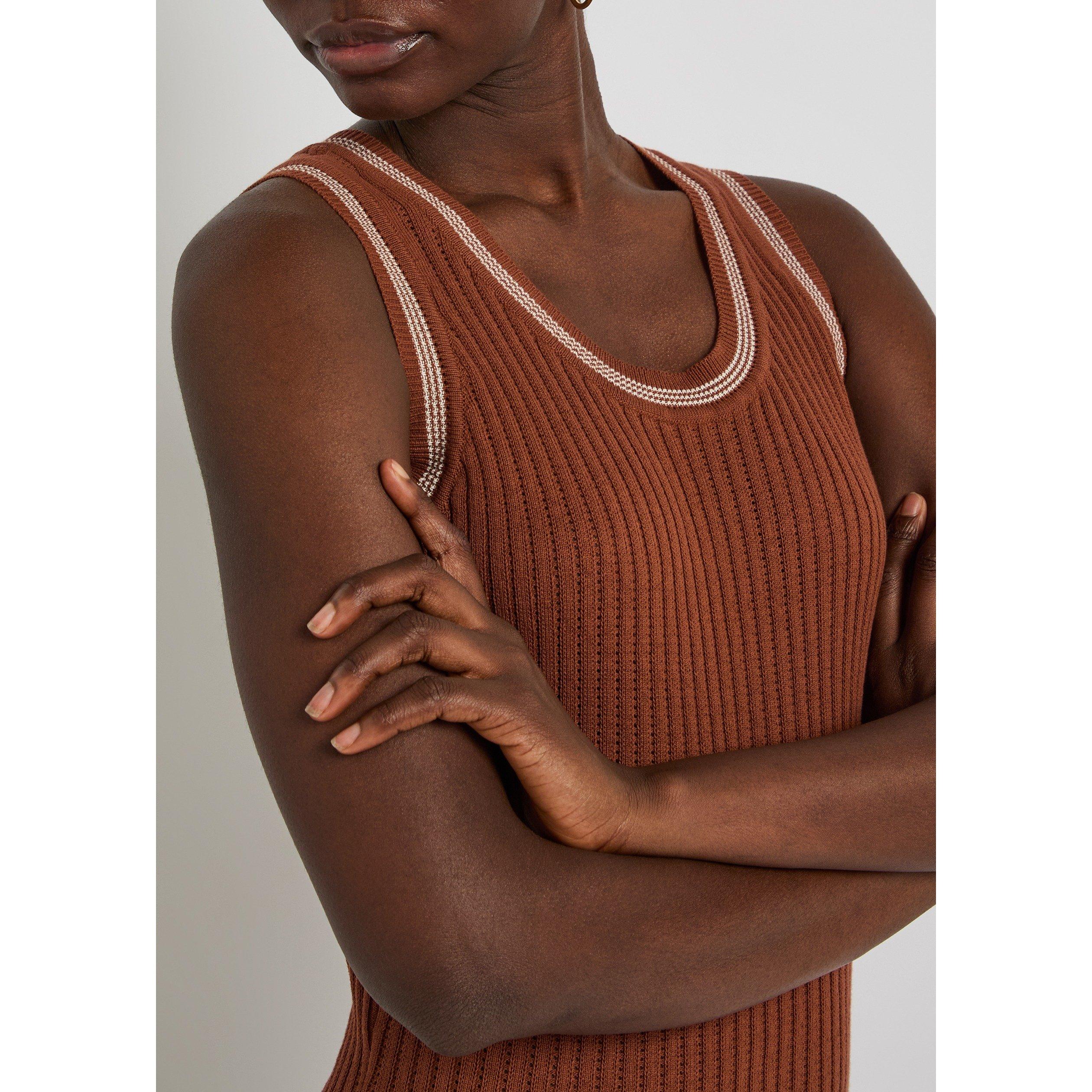 TERRACOTTA - Tods - KNITTED DRESS - FULL SUMMER - 4