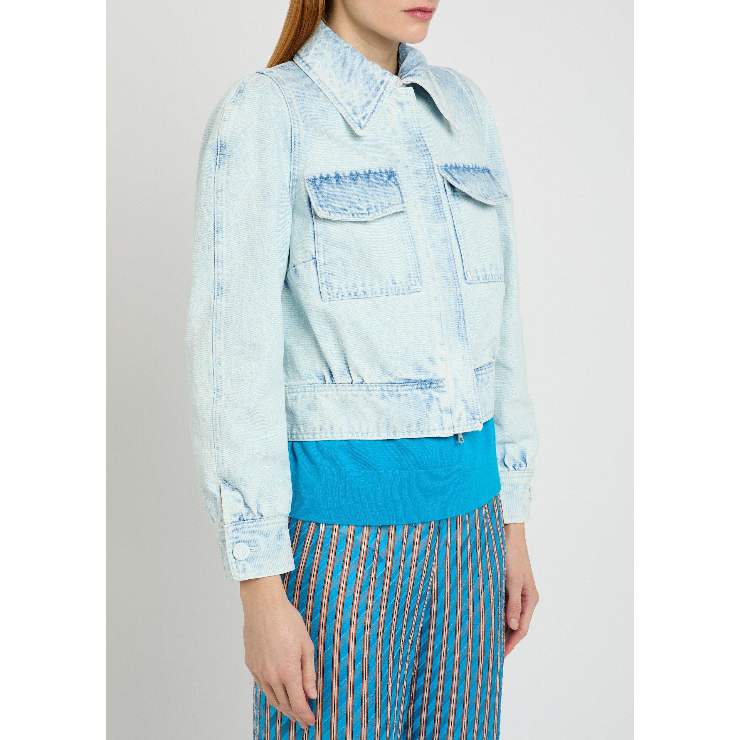 LIGHT BLUE 2 - Dries Van Noten - VISTAM DEN 3393 W.W.JACKET - 2