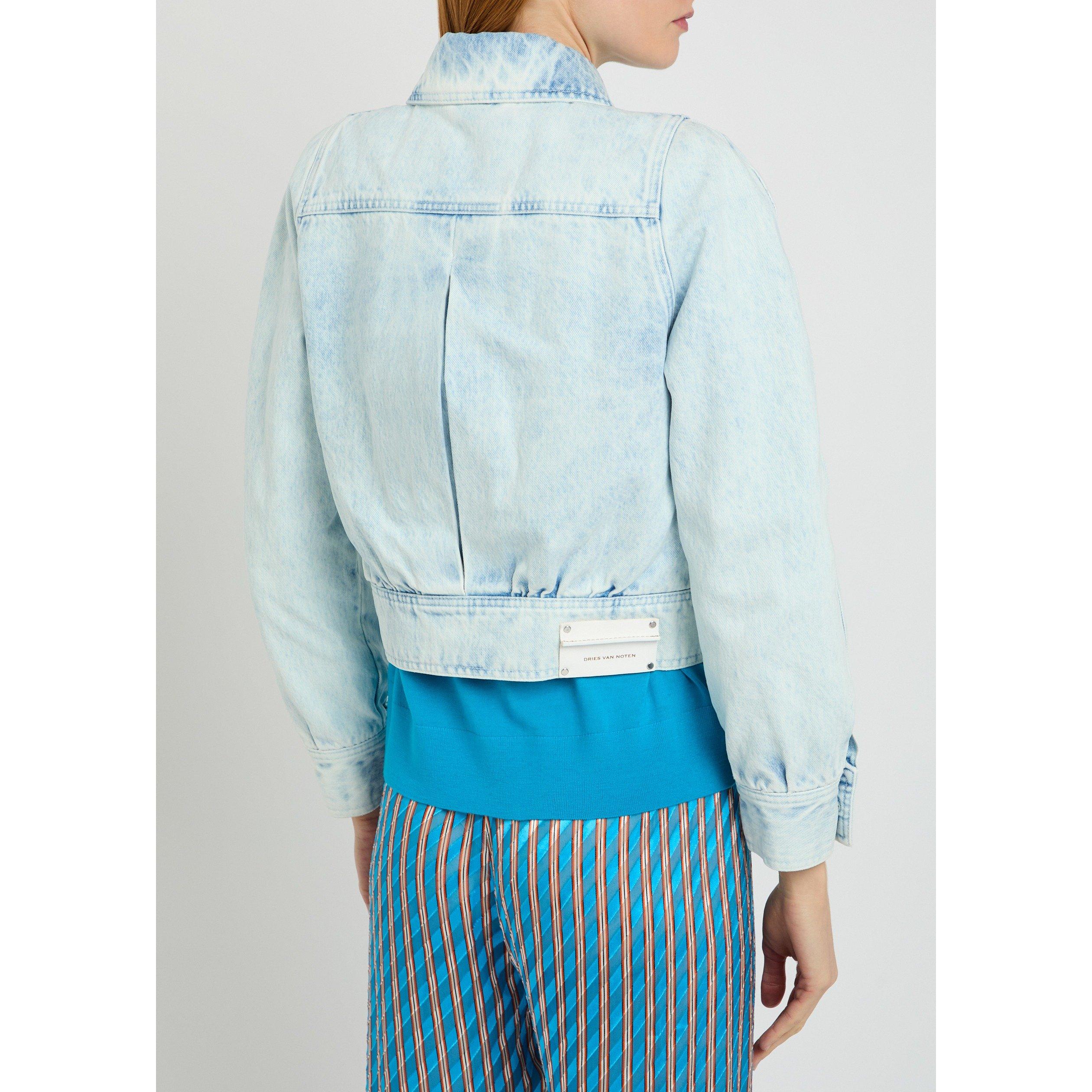 LIGHT BLUE 2 - Dries Van Noten - VISTAM DEN 3393 W.W.JACKET - 3