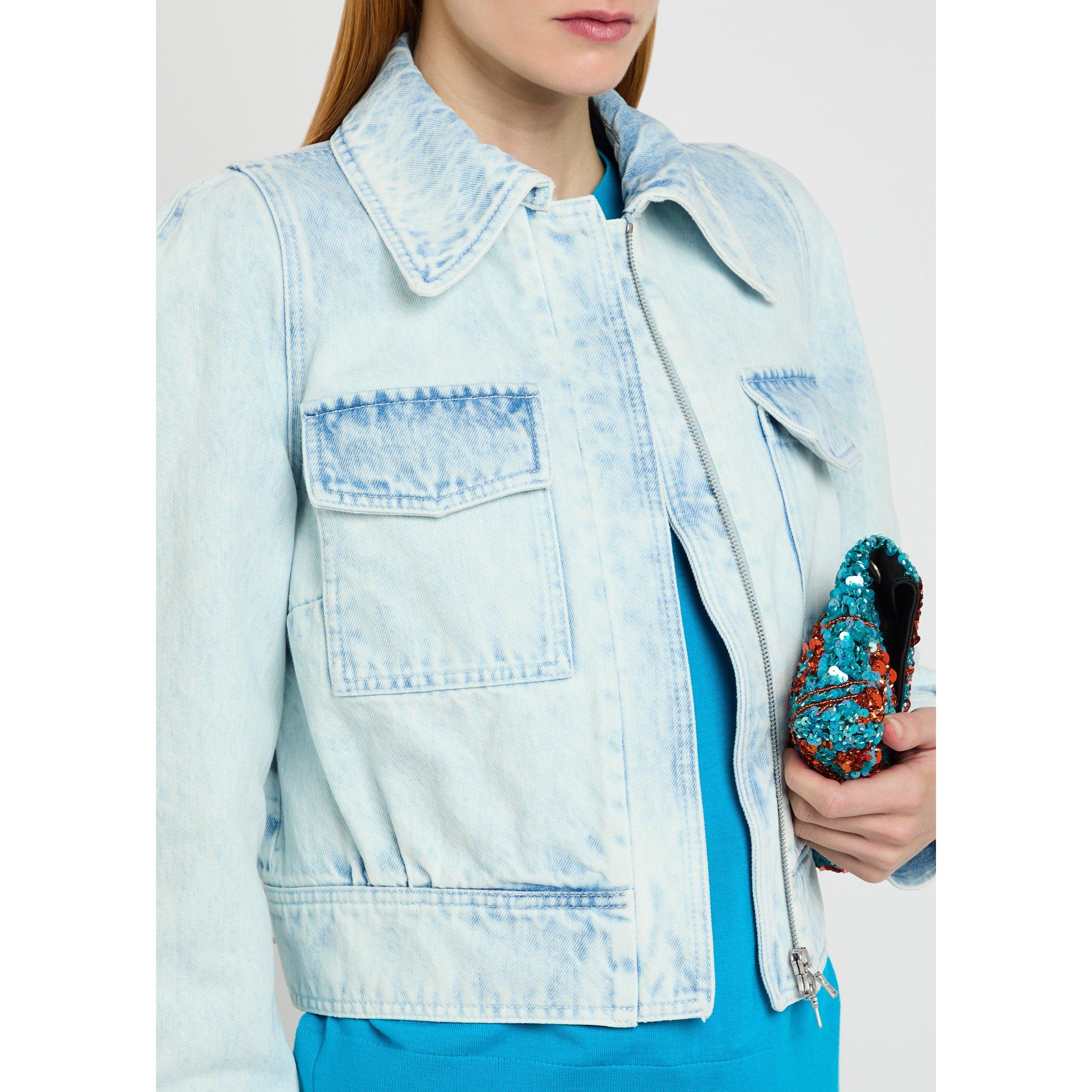 LIGHT BLUE 2 - Dries Van Noten - VISTAM DEN 3393 W.W.JACKET - 4